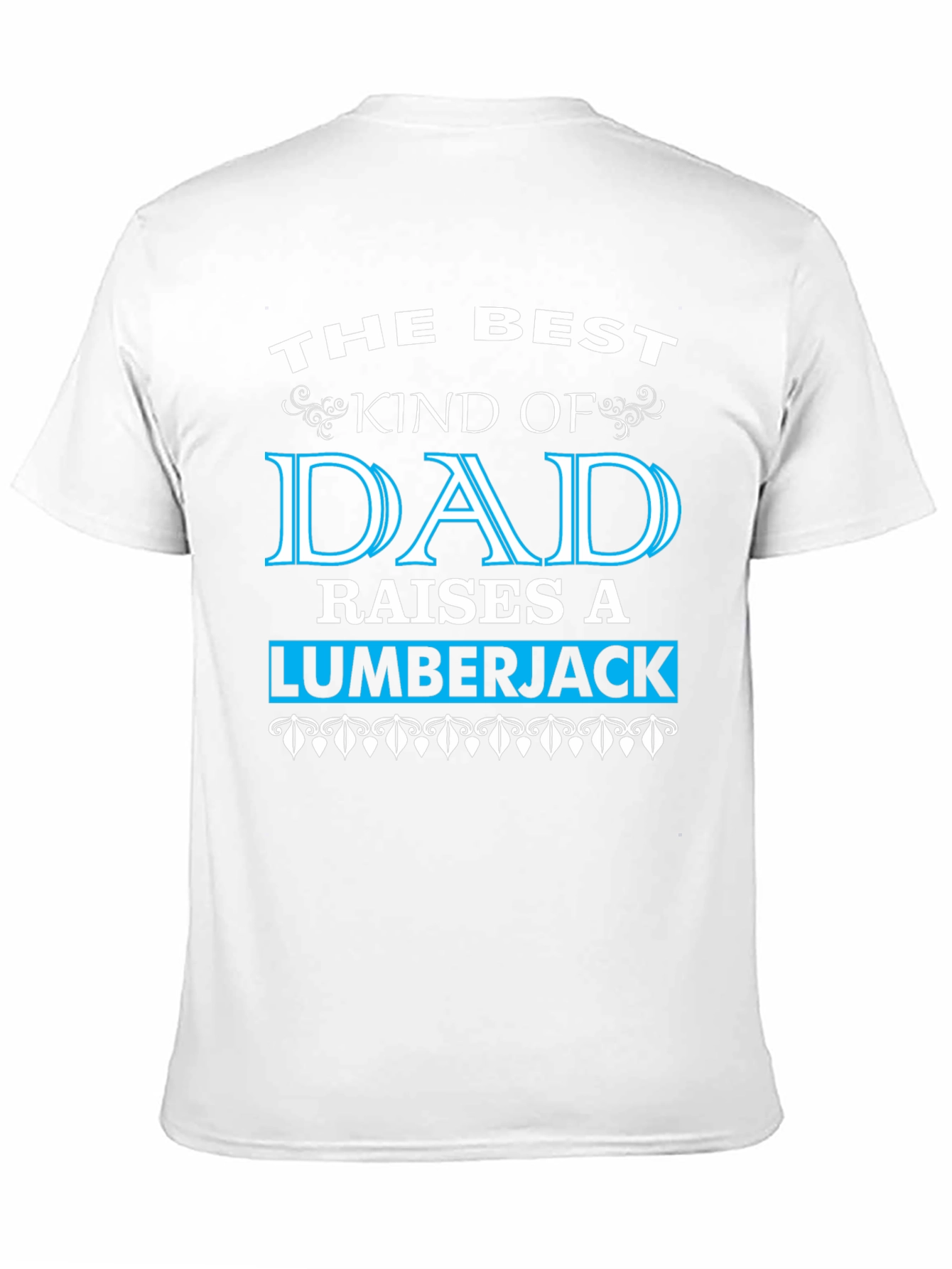 Best Kind of Dad Lumberjack Graphic T-Shirt