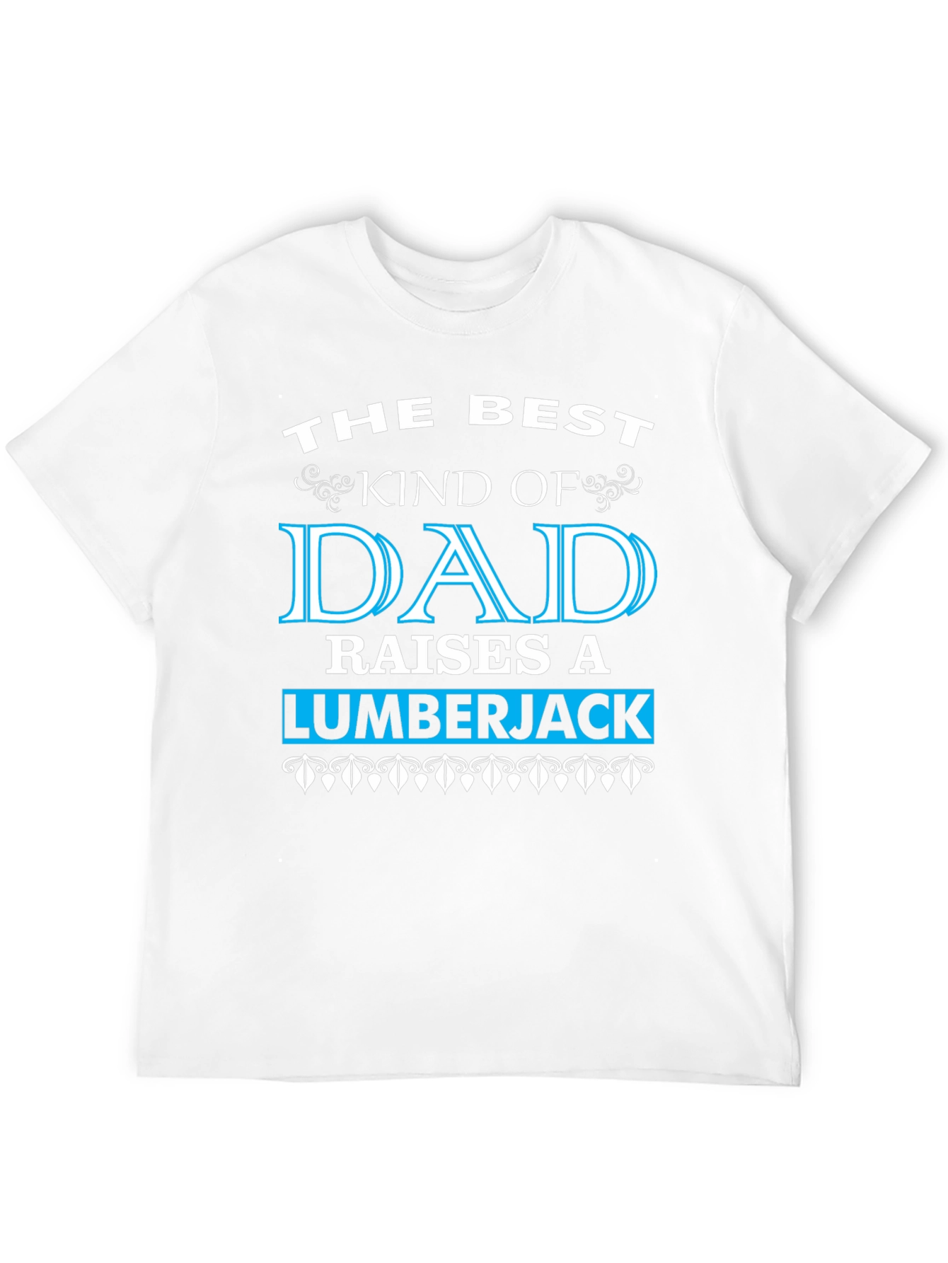 Best Kind of Dad Lumberjack Graphic T-Shirt