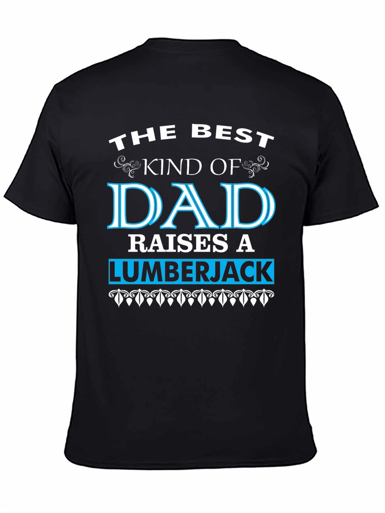Best Kind of Dad Lumberjack Graphic T-Shirt