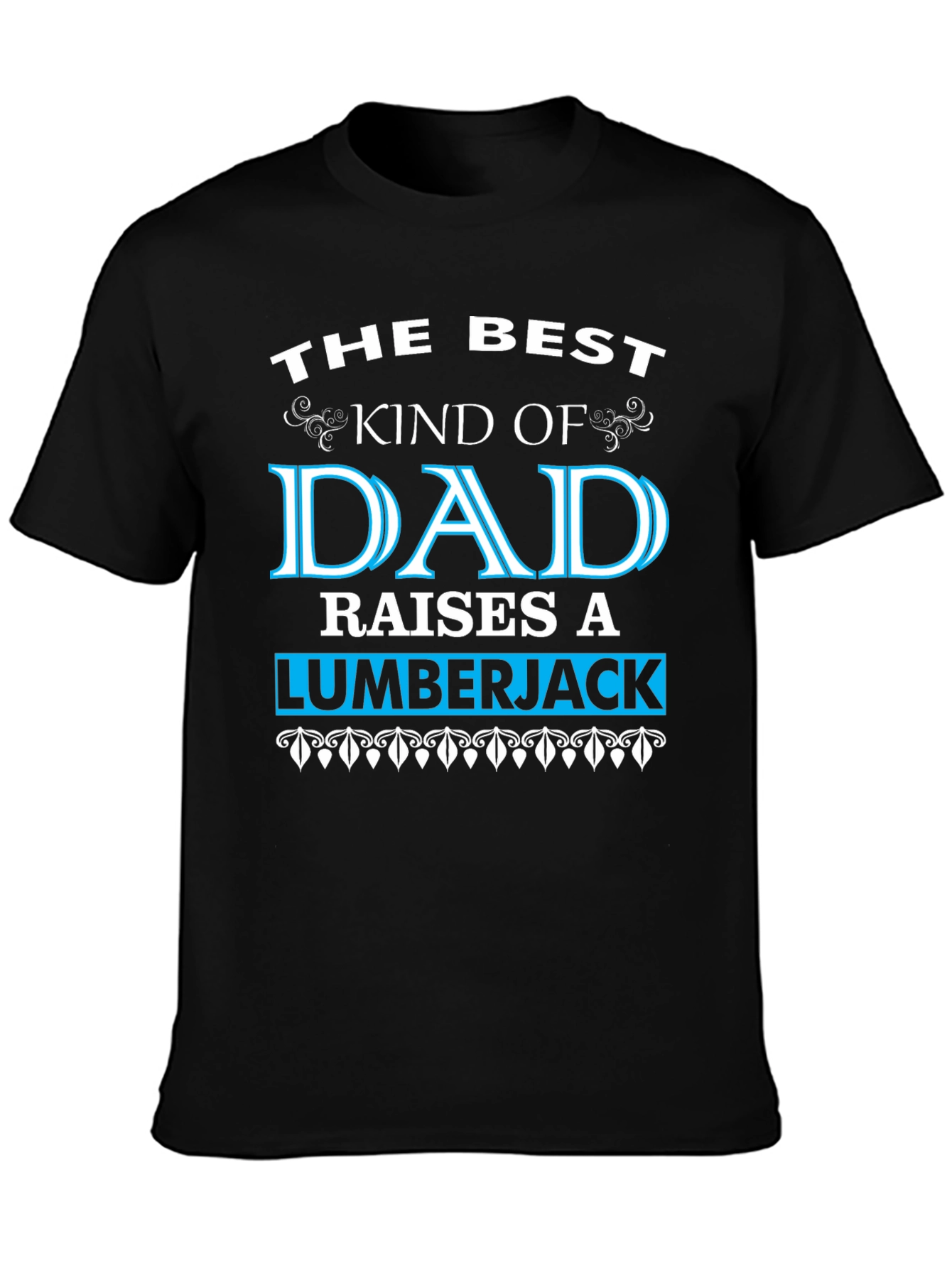 Best Kind of Dad Lumberjack Graphic T-Shirt