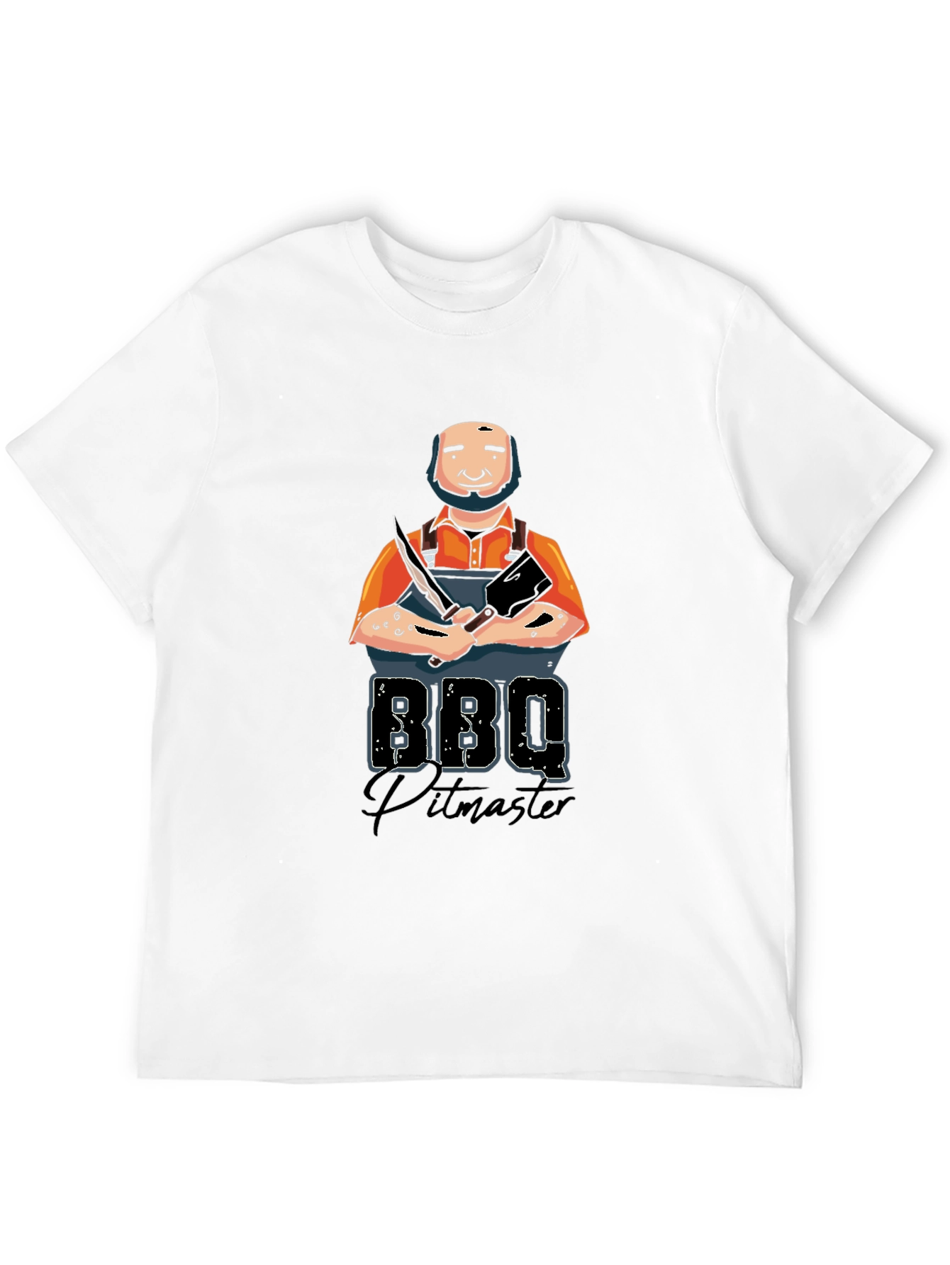 BBQ Pitmaster Graphic T-Shirt - Grilling Tee