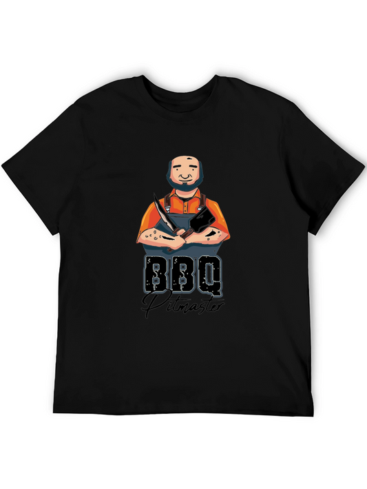 BBQ Pitmaster Graphic T-Shirt - Grilling Tee