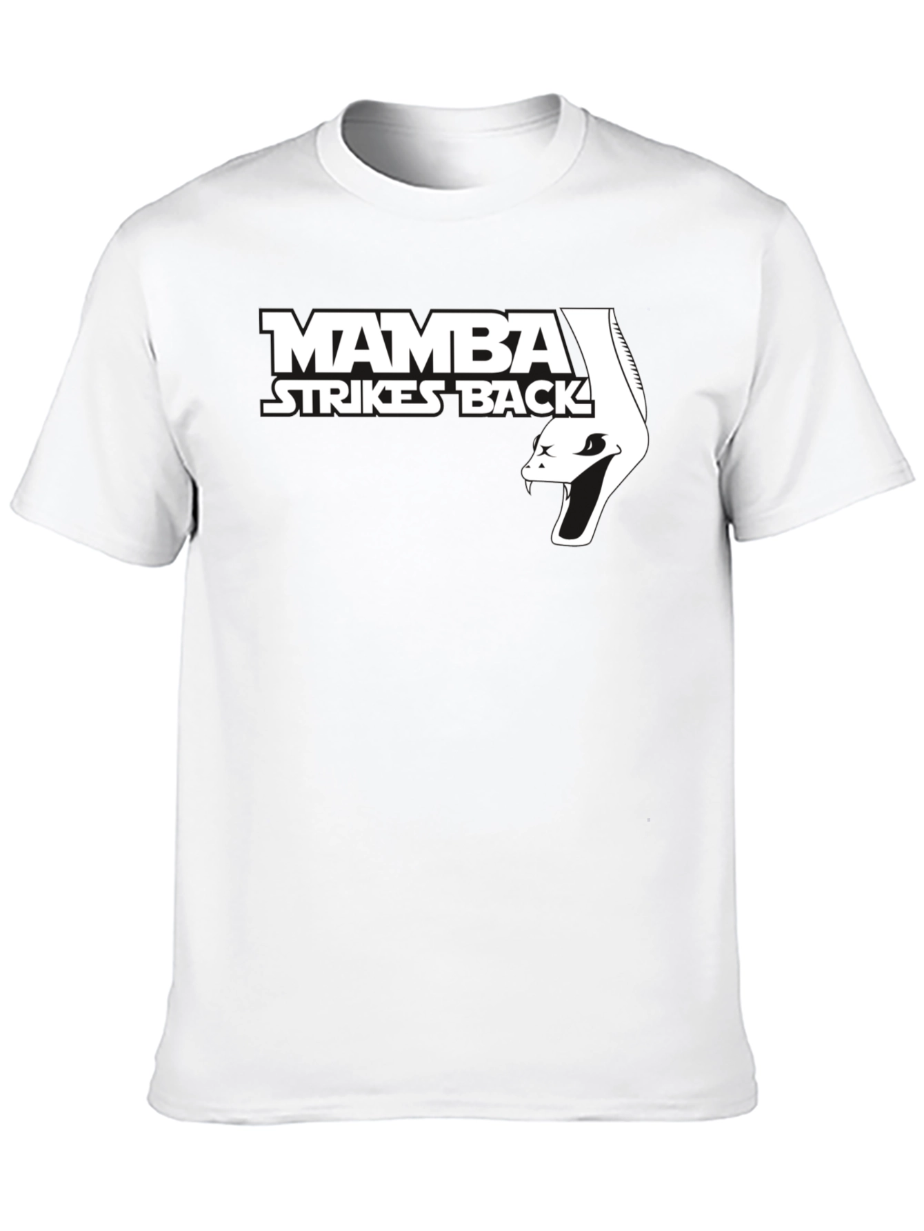 Mamba Strikes Back Black T-Shirt