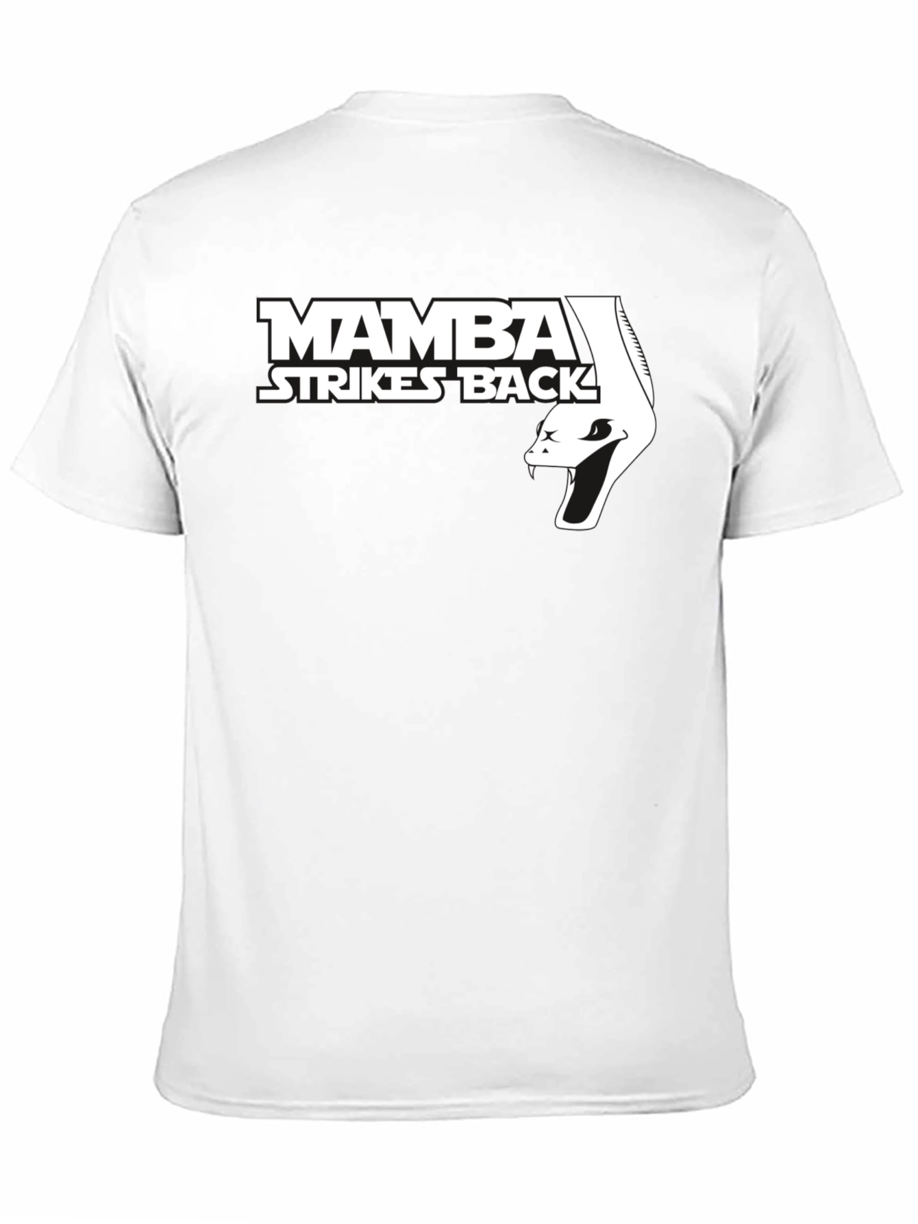 Mamba Strikes Back Black T-Shirt