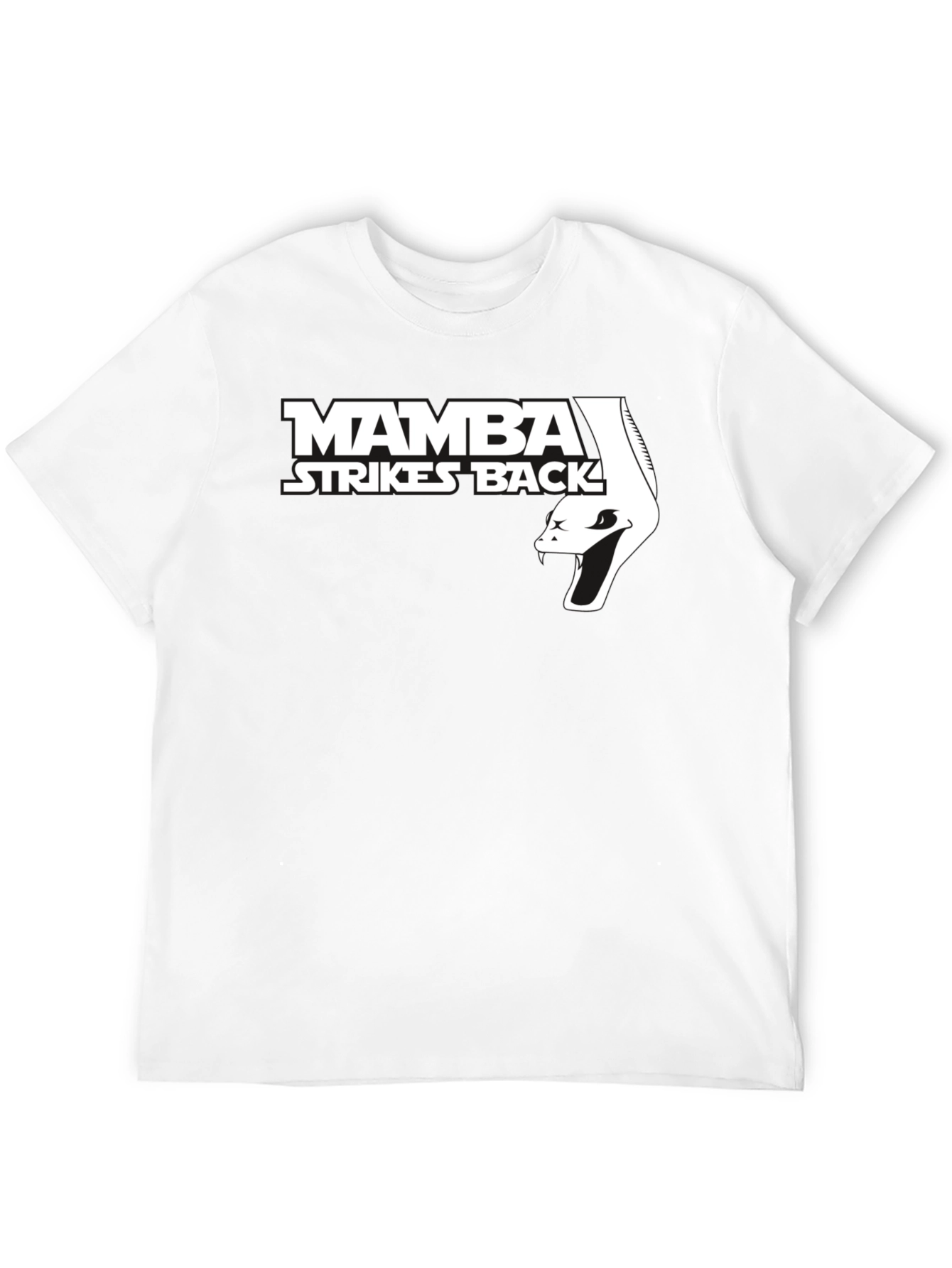 Mamba Strikes Back Black T-Shirt