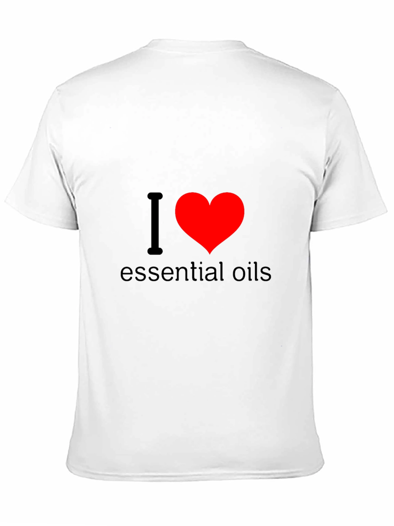 I Love Essential Oils Black T-Shirt