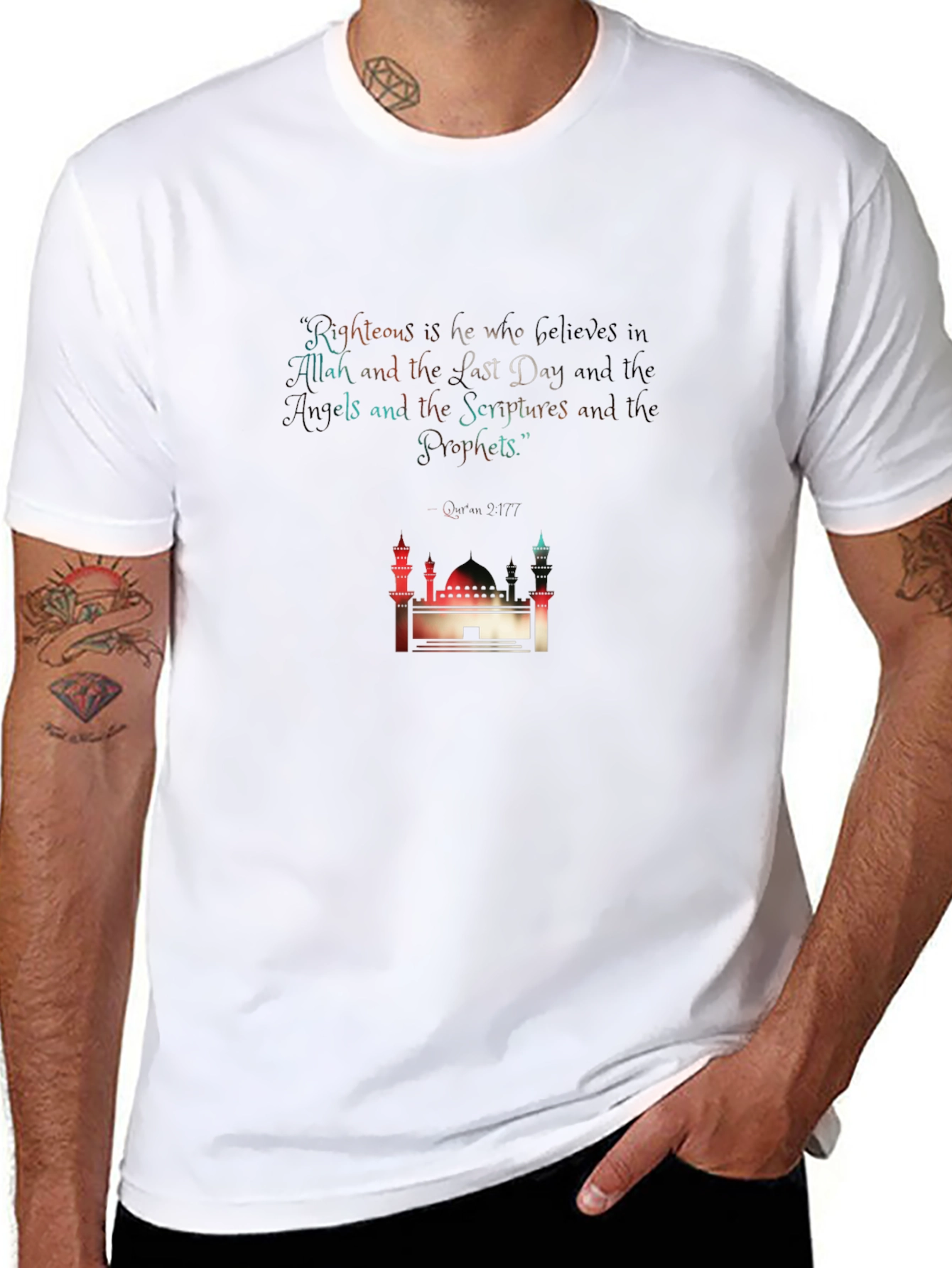 Islamic Verse Graphic T-Shirt