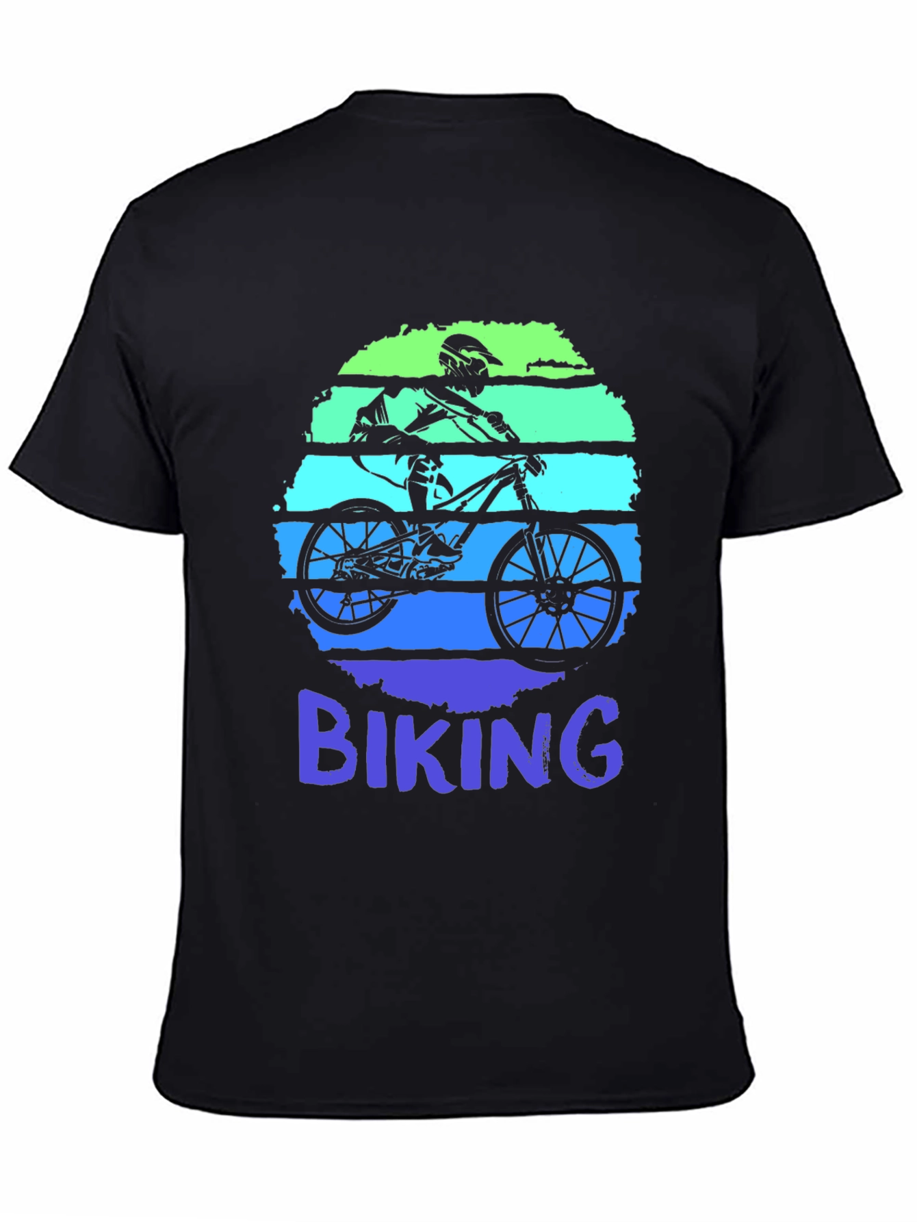 Retro Biking T-Shirt - Mountain Bike Graphic Tee