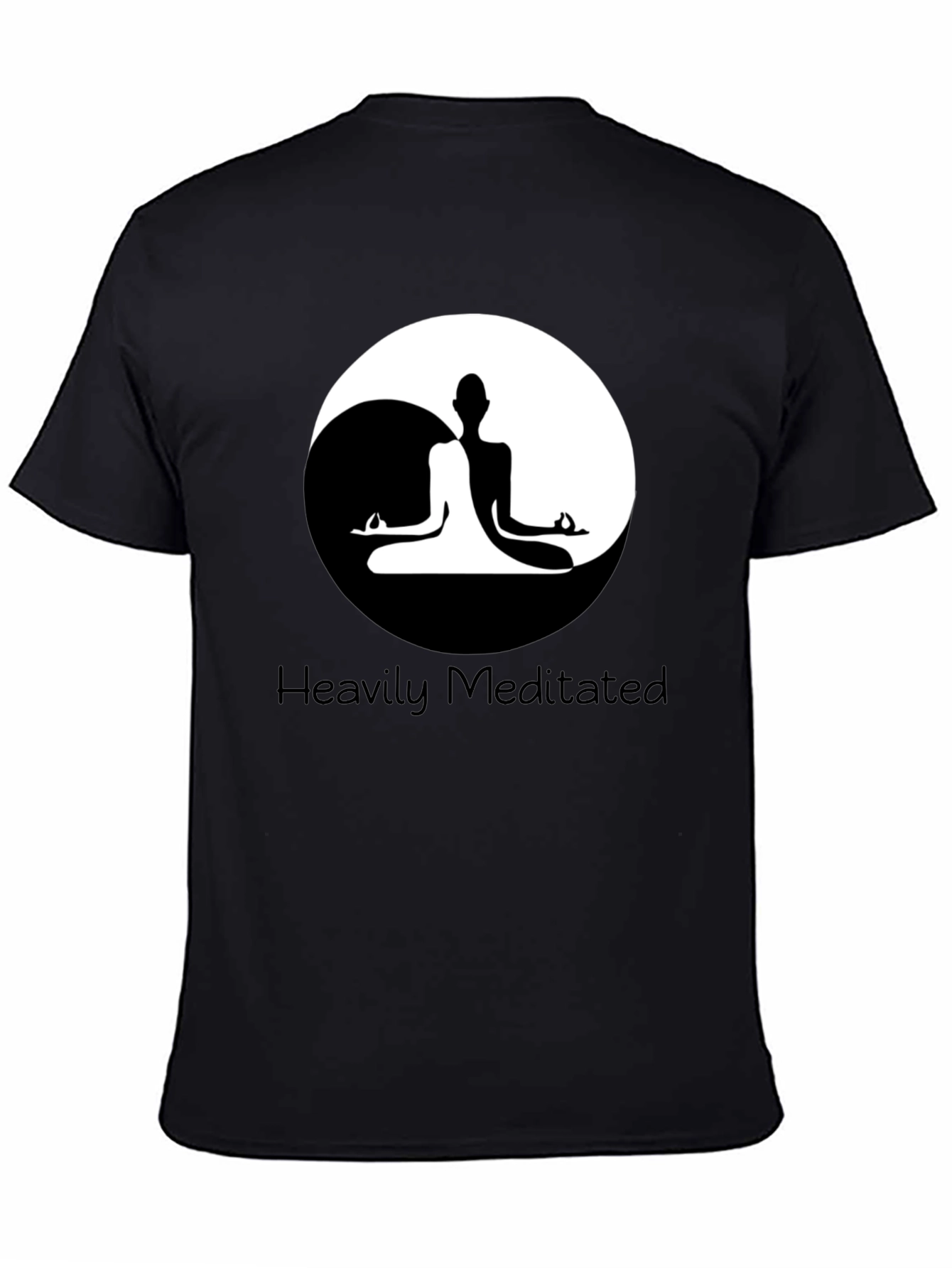 Heavily Meditated Yin Yang T-Shirt - Balance and Style