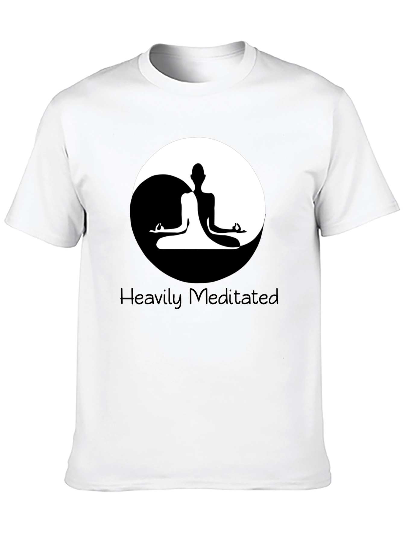 Heavily Meditated Yin Yang T-Shirt - Balance and Style
