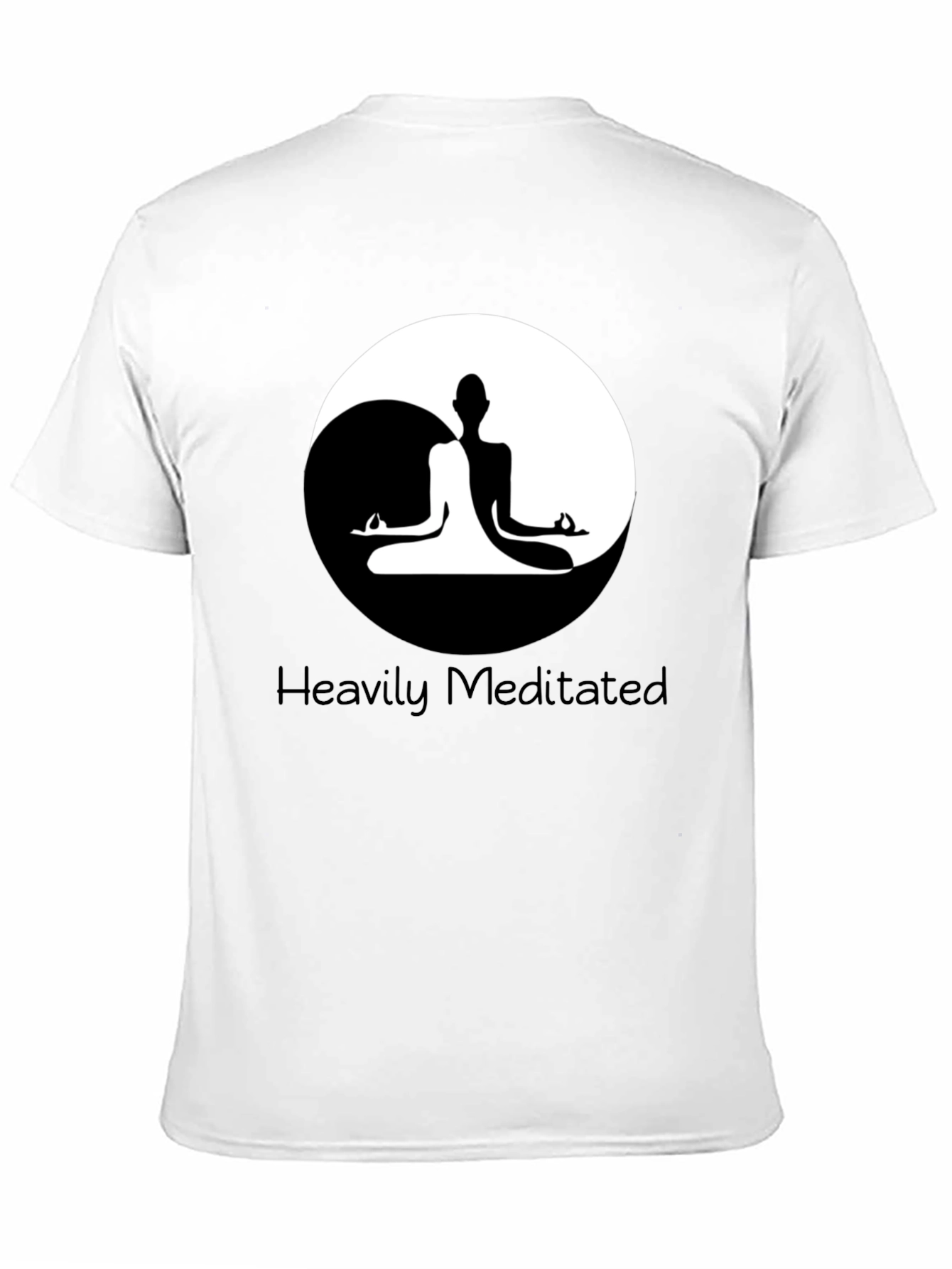 Heavily Meditated Yin Yang T-Shirt - Balance and Style