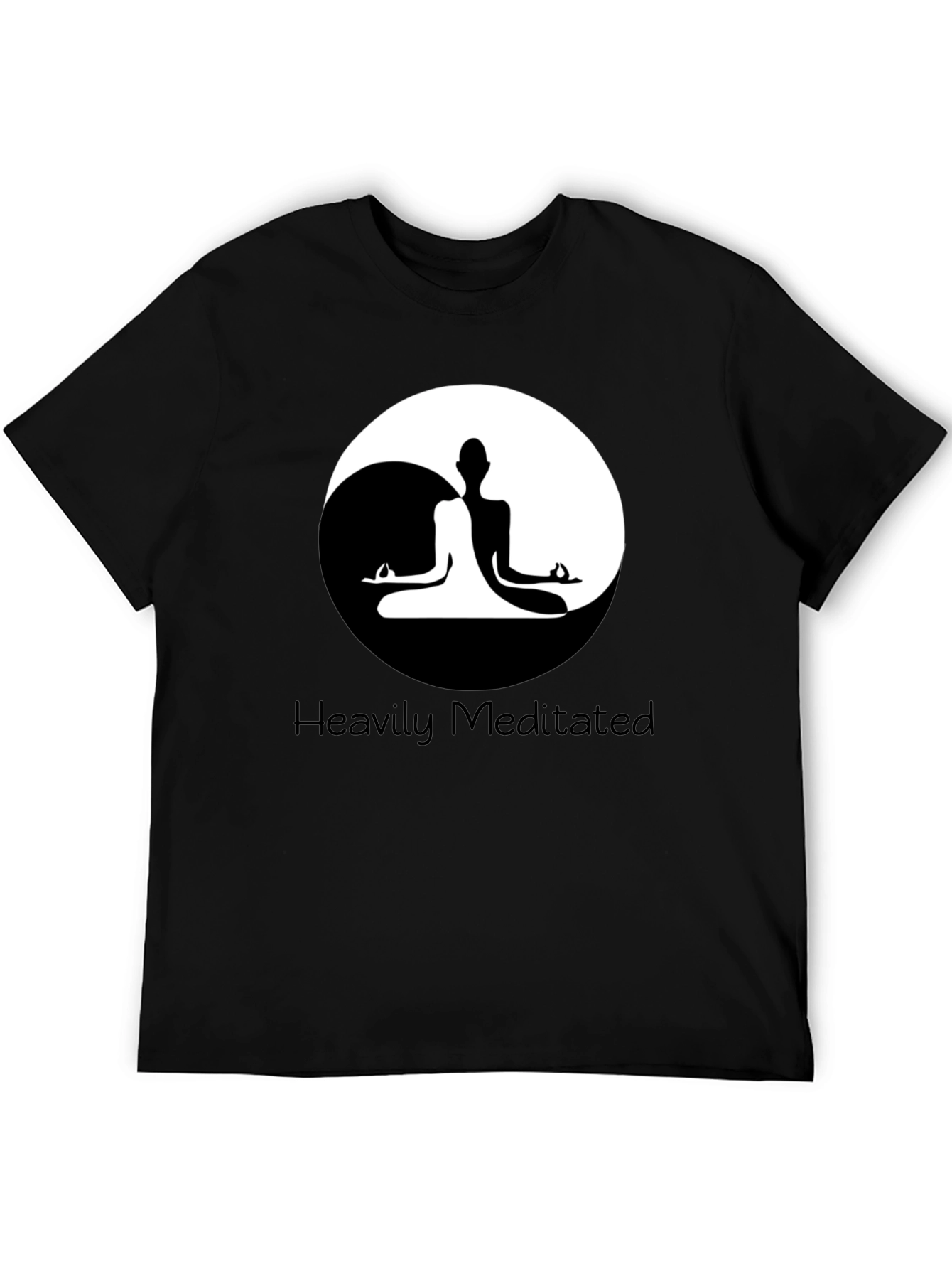 Heavily Meditated Yin Yang T-Shirt - Balance and Style