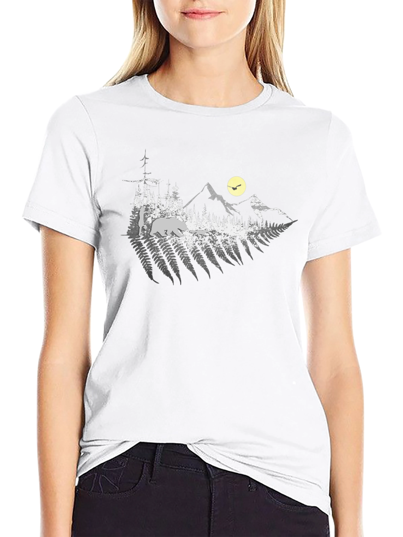Nature Bear Mountain Fern T-Shirt