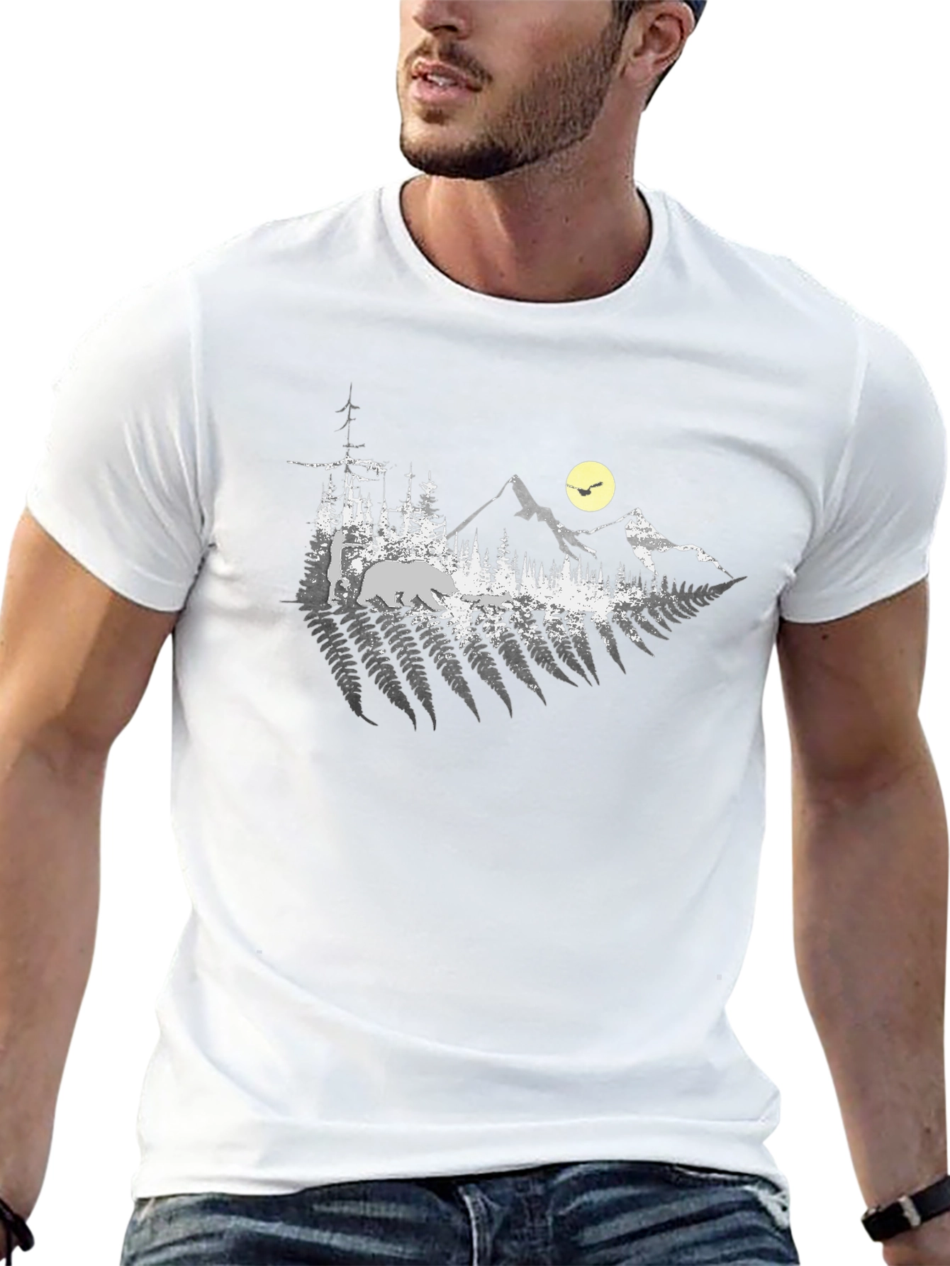 Nature Bear Mountain Fern T-Shirt