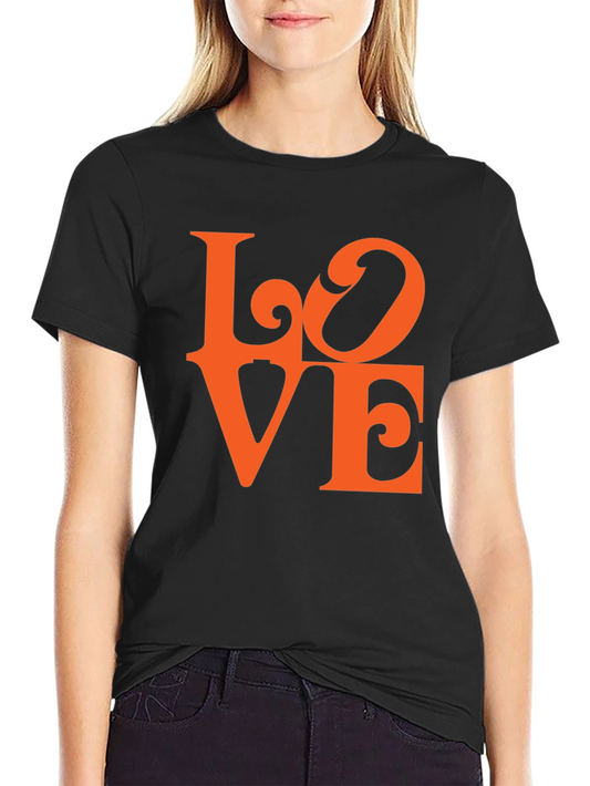 LOVE Graphic Black T-Shirt