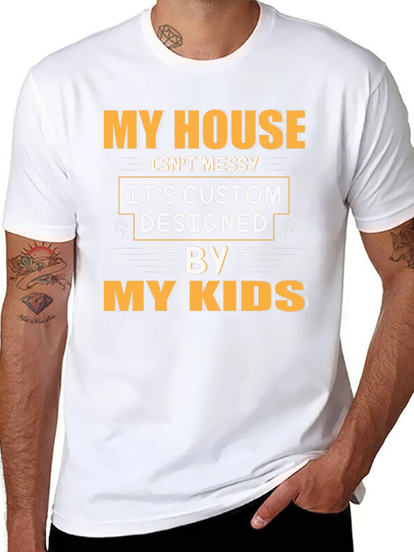 Funny My House Isnt Messy Graphic Tee