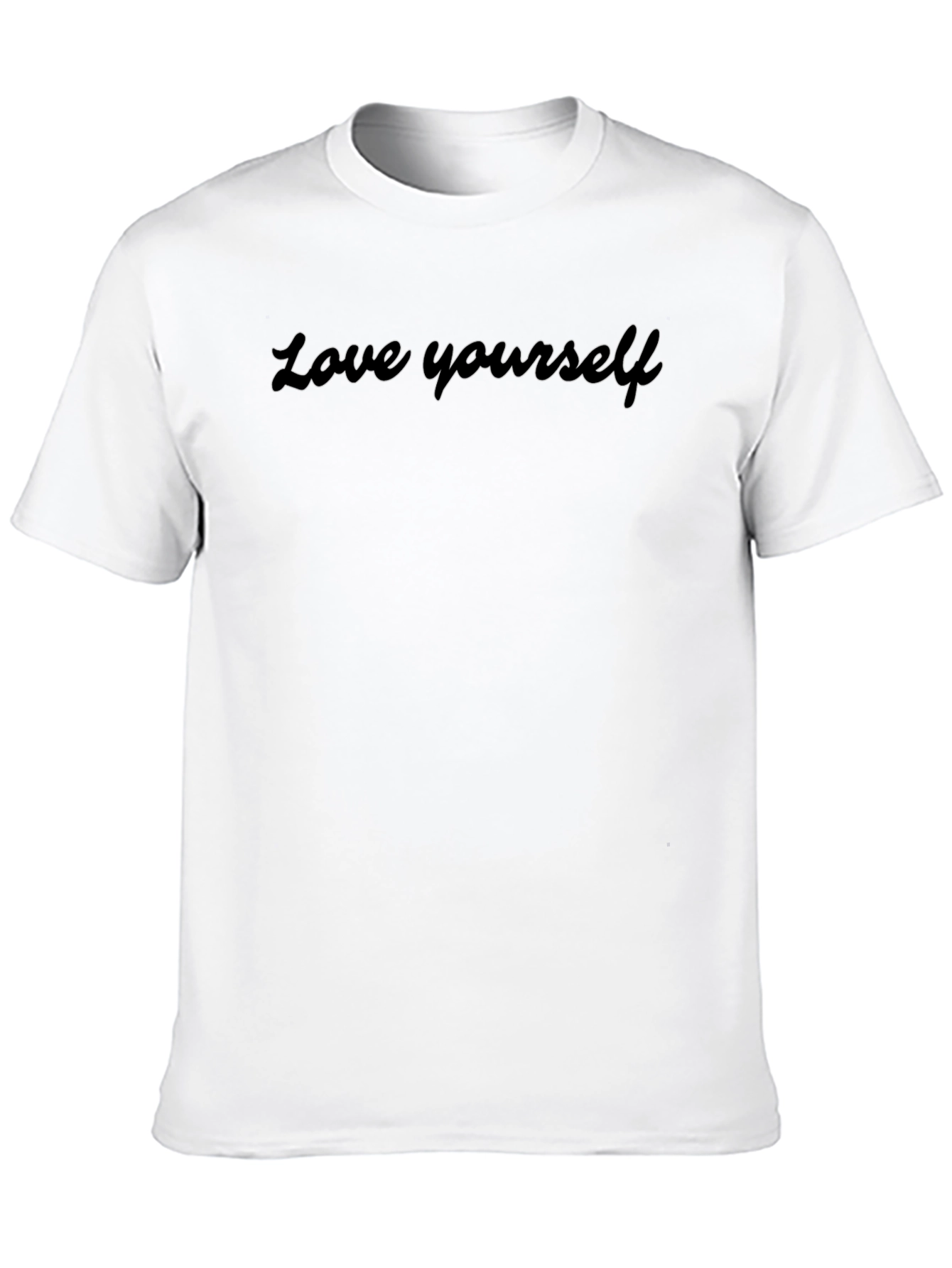 Love Yourself Black T-Shirt