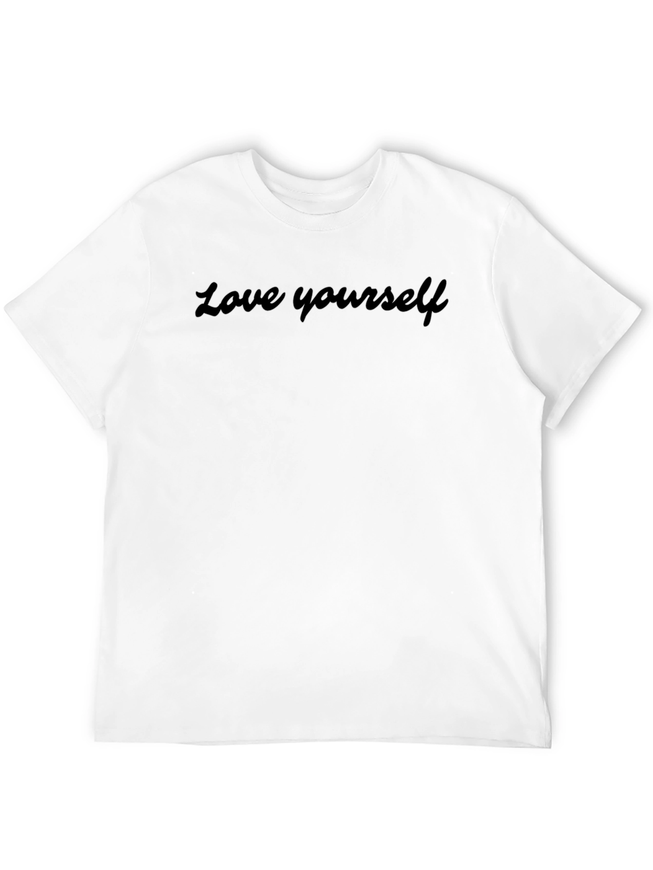 Love Yourself Black T-Shirt