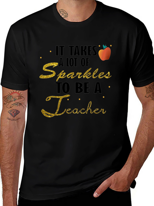 Sparkle Teacher Graphic Tee - Unisex