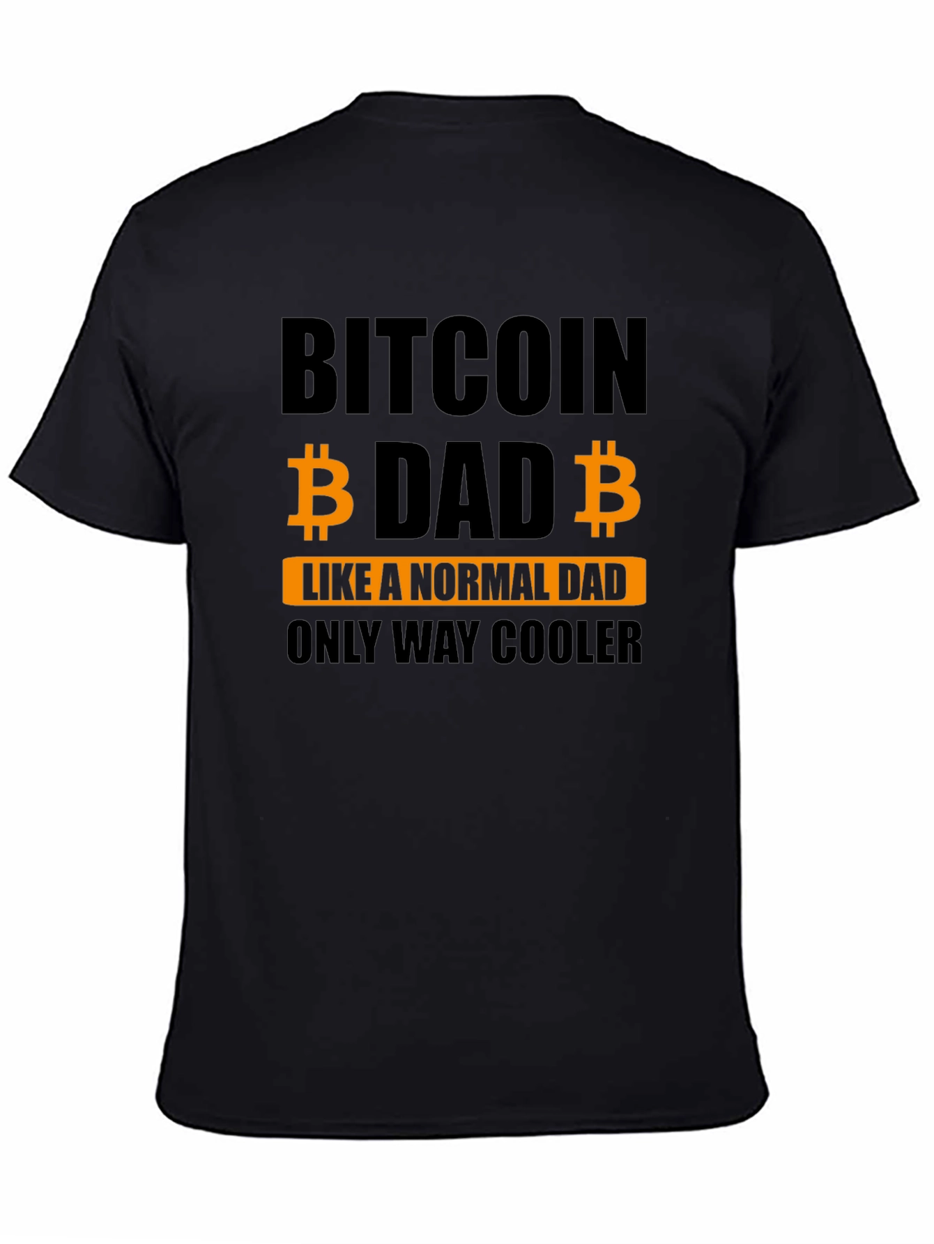 Bitcoin Dad T-Shirt - Cool Crypto Dad Gift