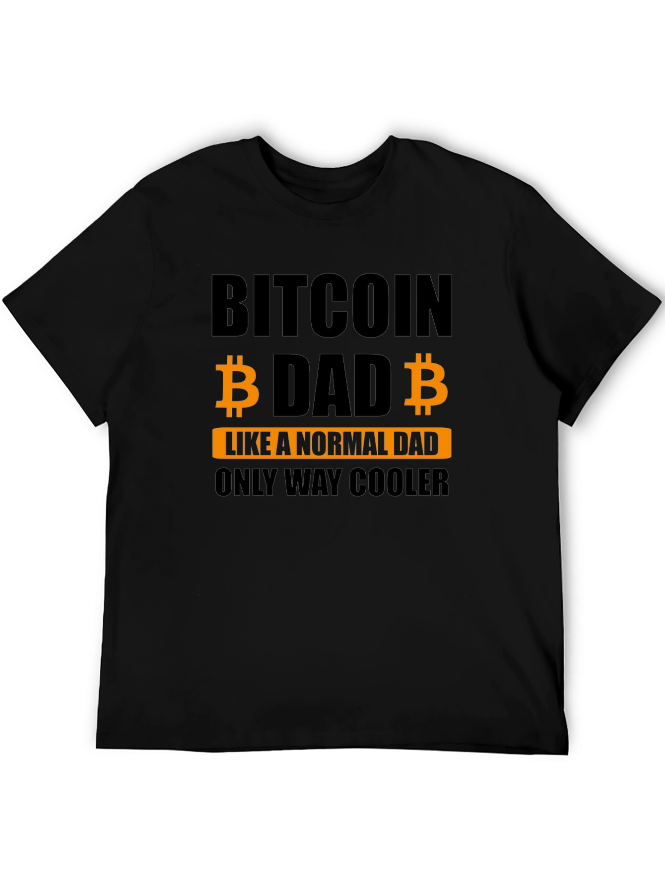 Bitcoin Dad T-Shirt - Cool Crypto Dad Gift