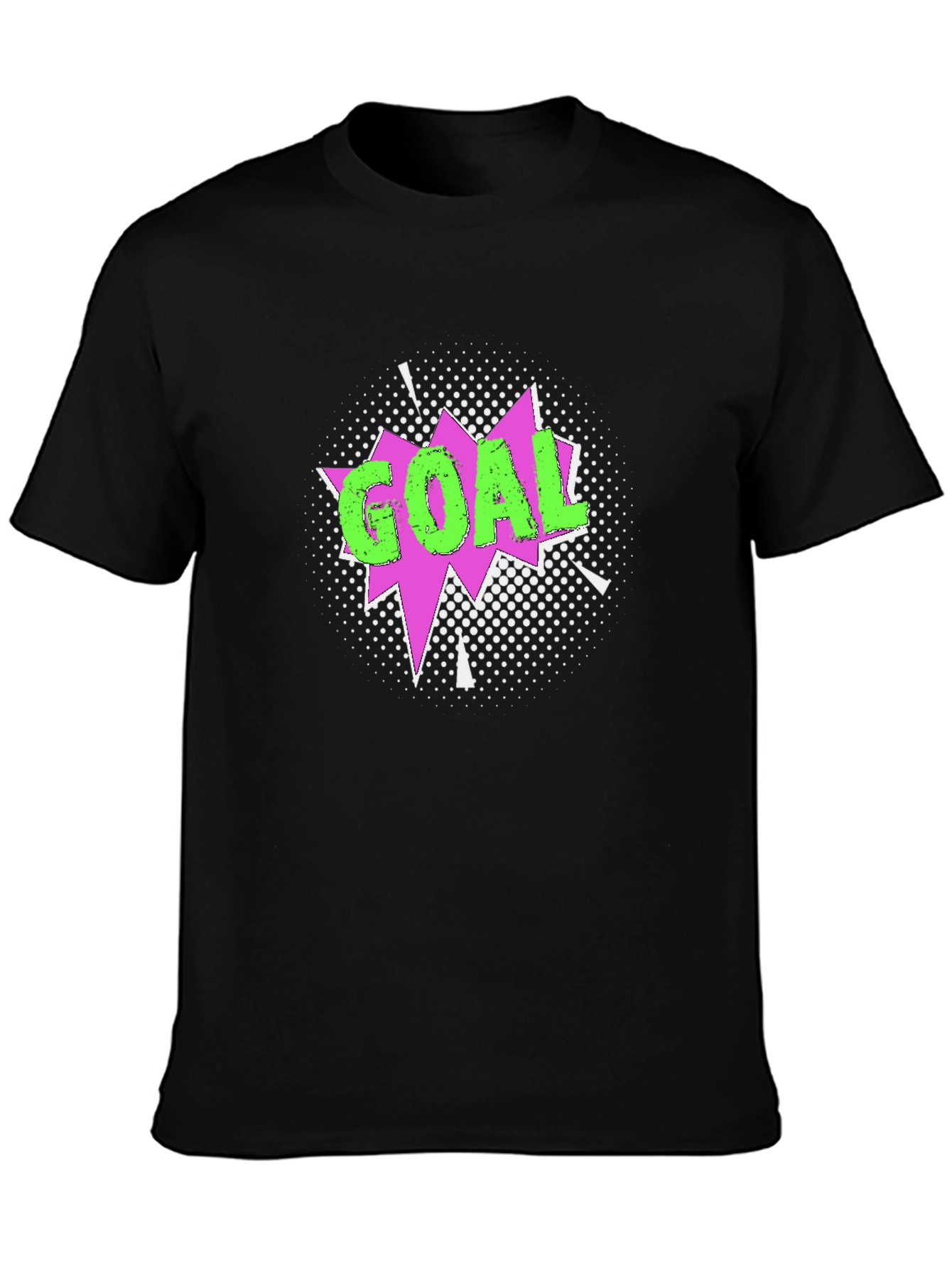 Goal! Graphic T-Shirt - Black