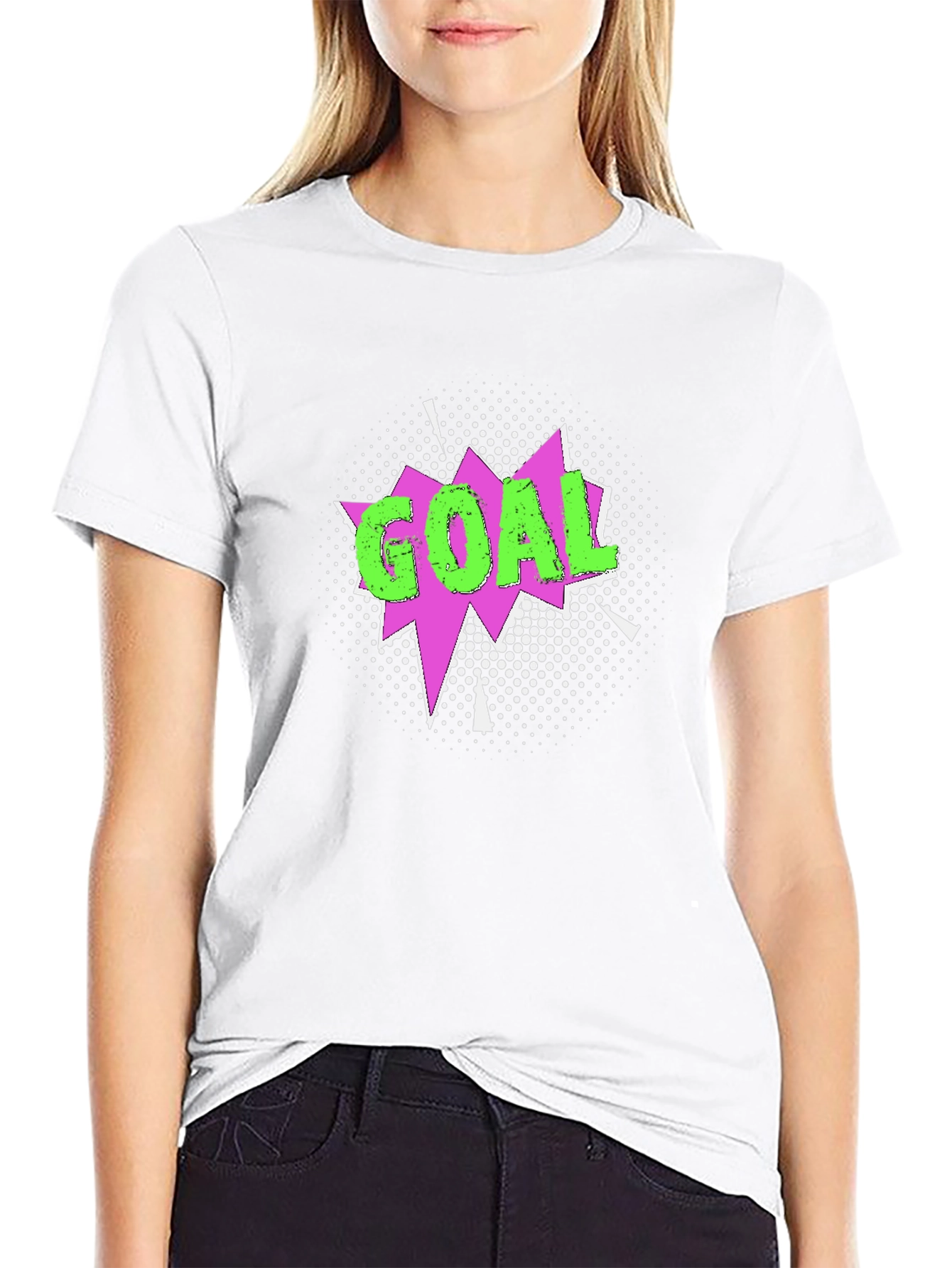 Goal! Graphic T-Shirt - Black