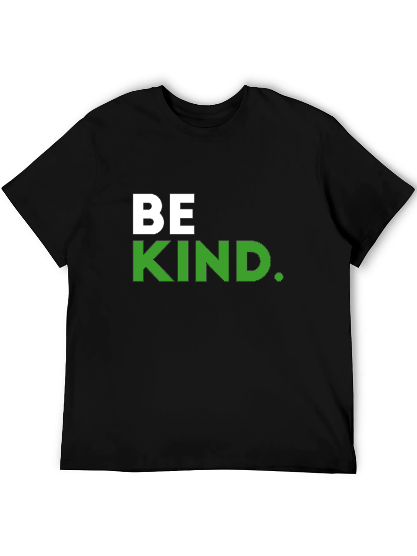Be Kind T-Shirt - Black - Crew Neck