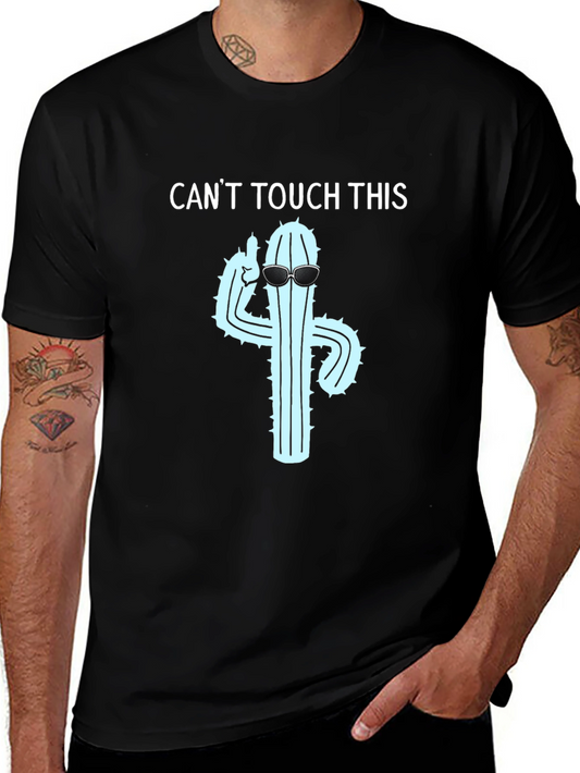 Cactus T-Shirt: Cant Touch This Funny Tee