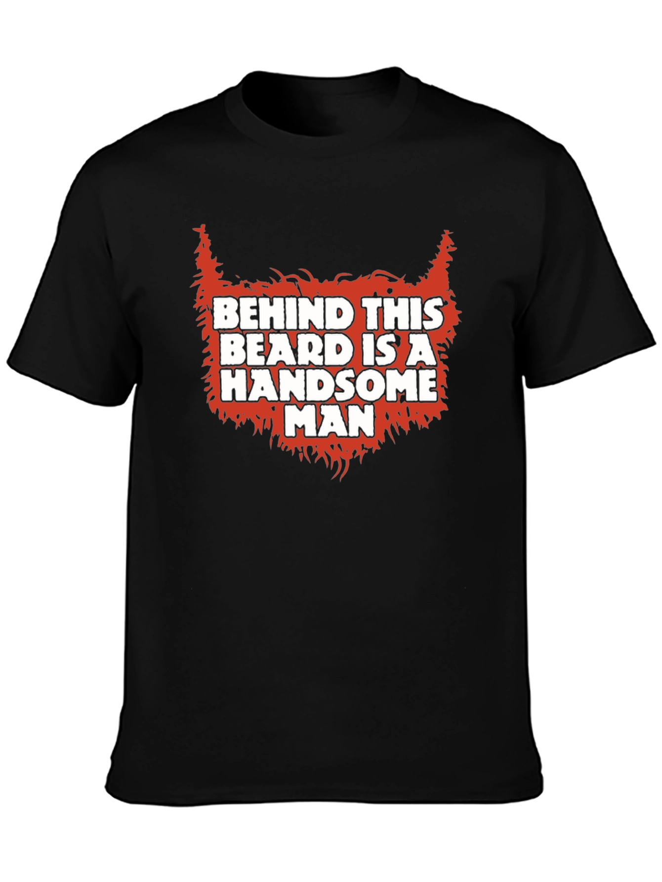 Bearded Handsome Man Graphic Tee