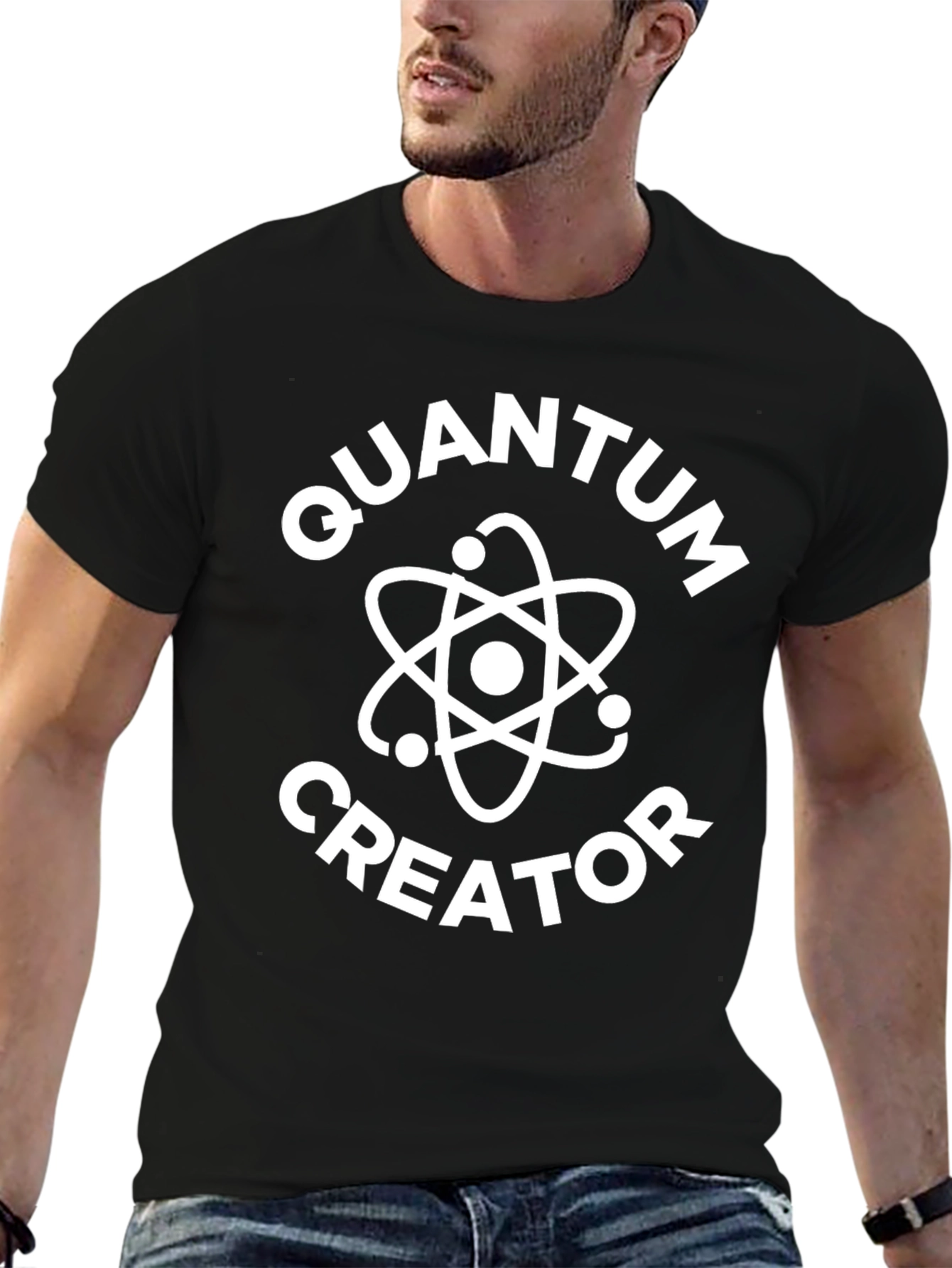 Quantum Creator T-Shirt - Science Inspired Design