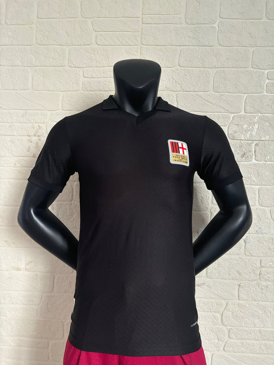2025-26 AC Milan 125th Anniversary Edition Black Player Jersey