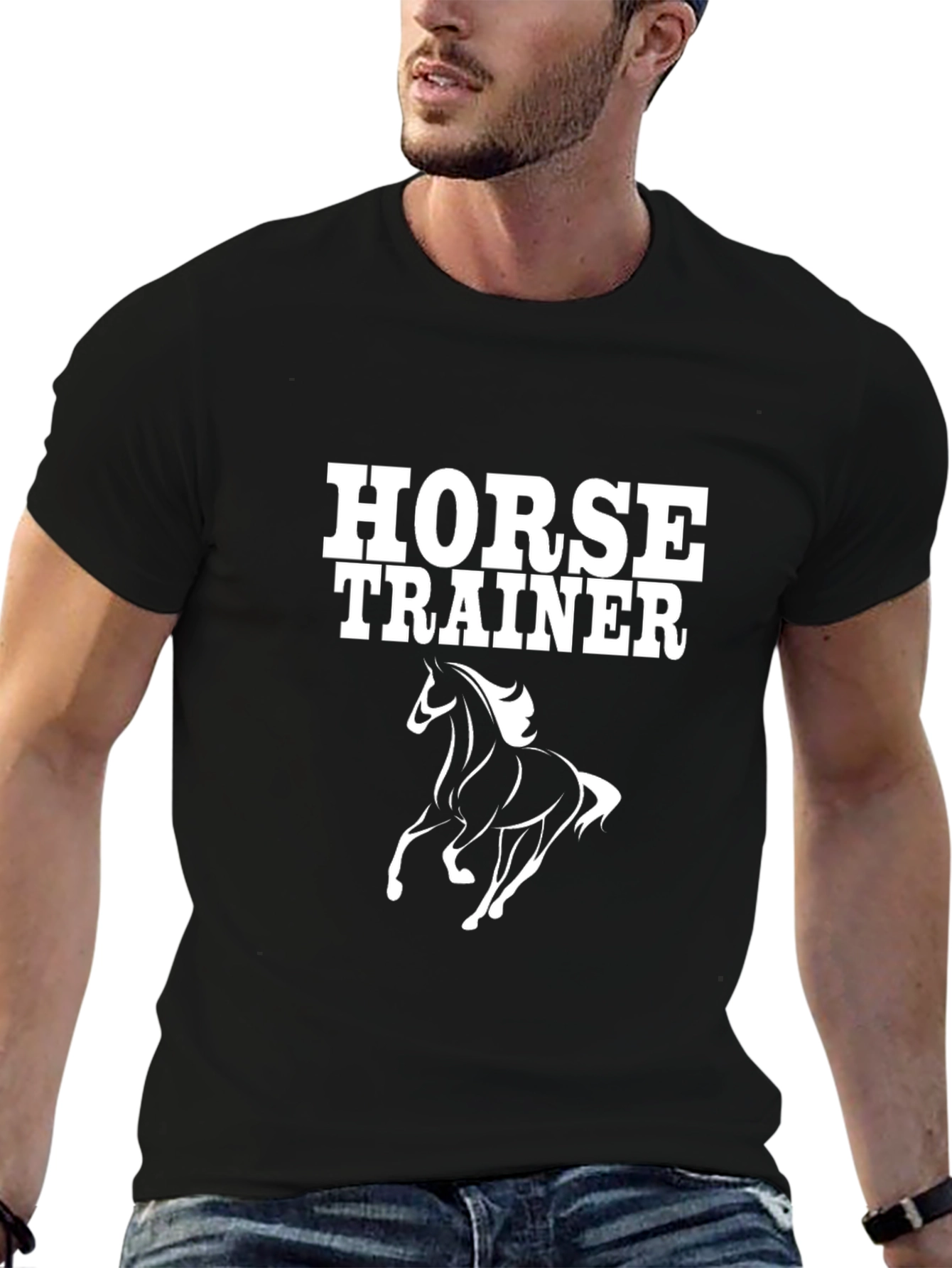 Horse Trainer Graphic T-Shirt