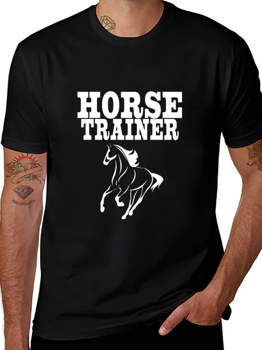 Horse Trainer Graphic T-Shirt
