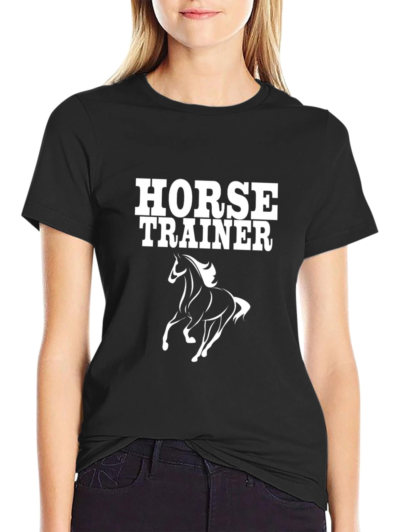 Horse Trainer Graphic T-Shirt