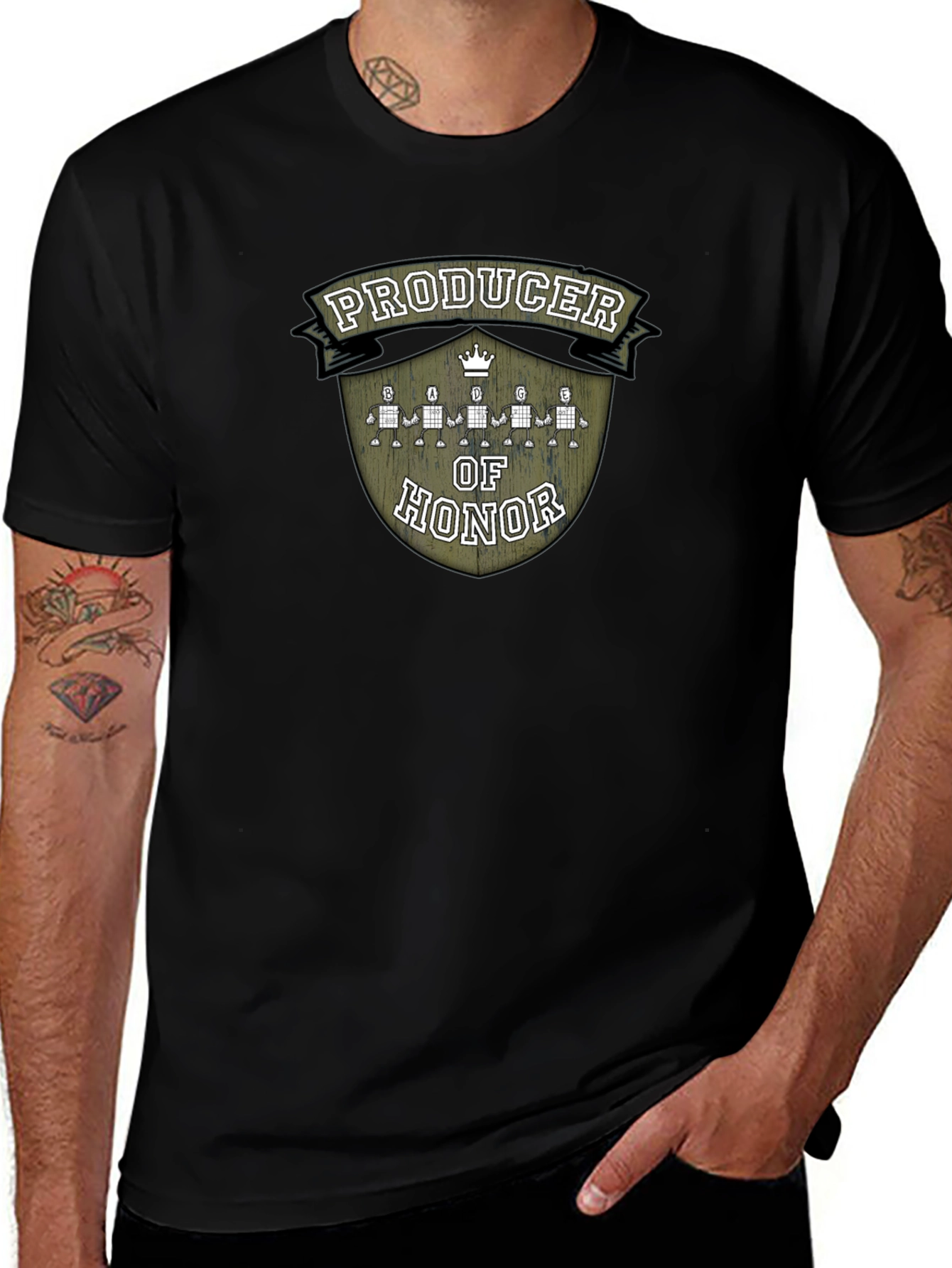 Producer of Honor Graphic Tee - Black