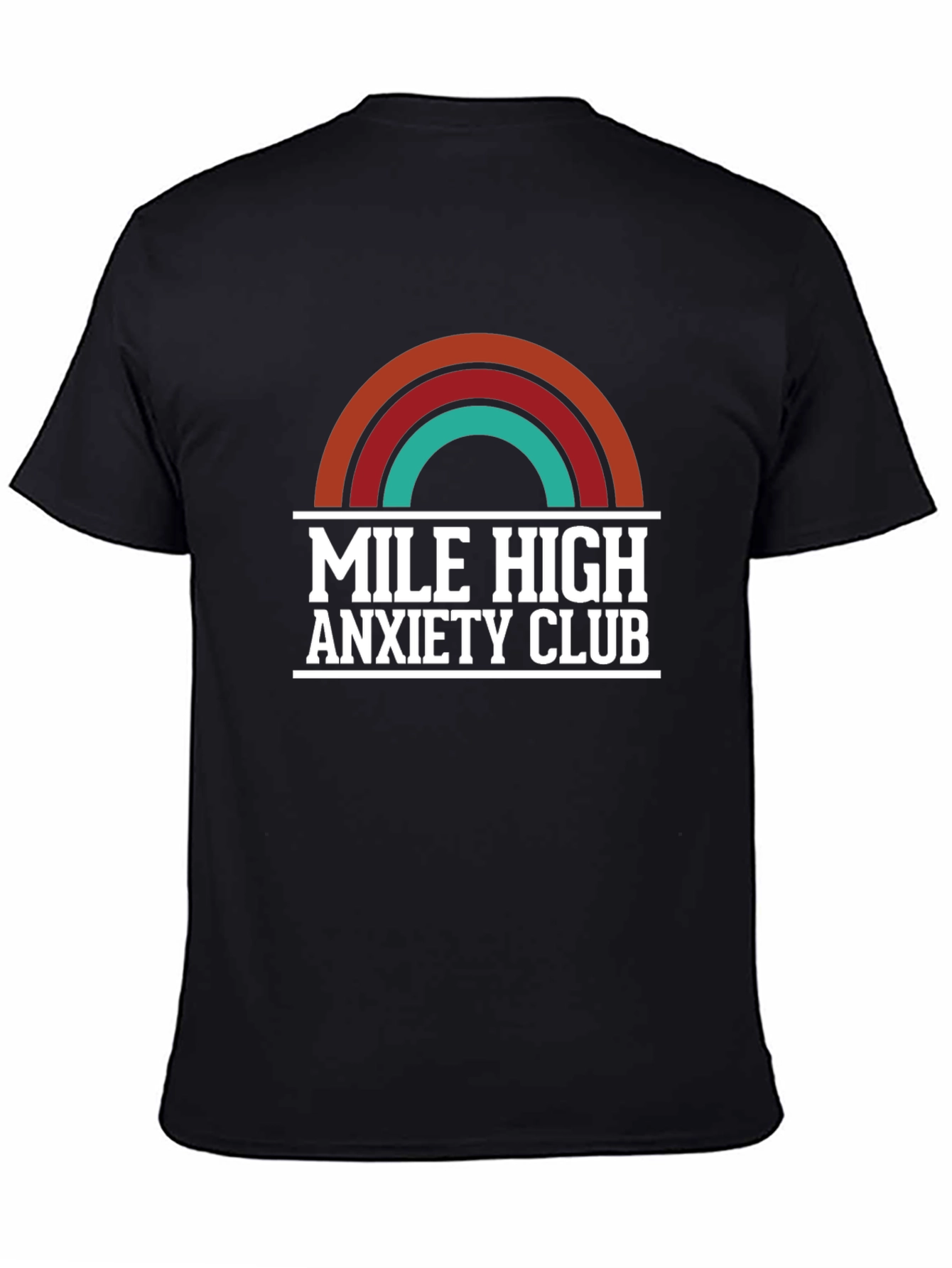 Mile High Anxiety Club T-Shirt Retro Design