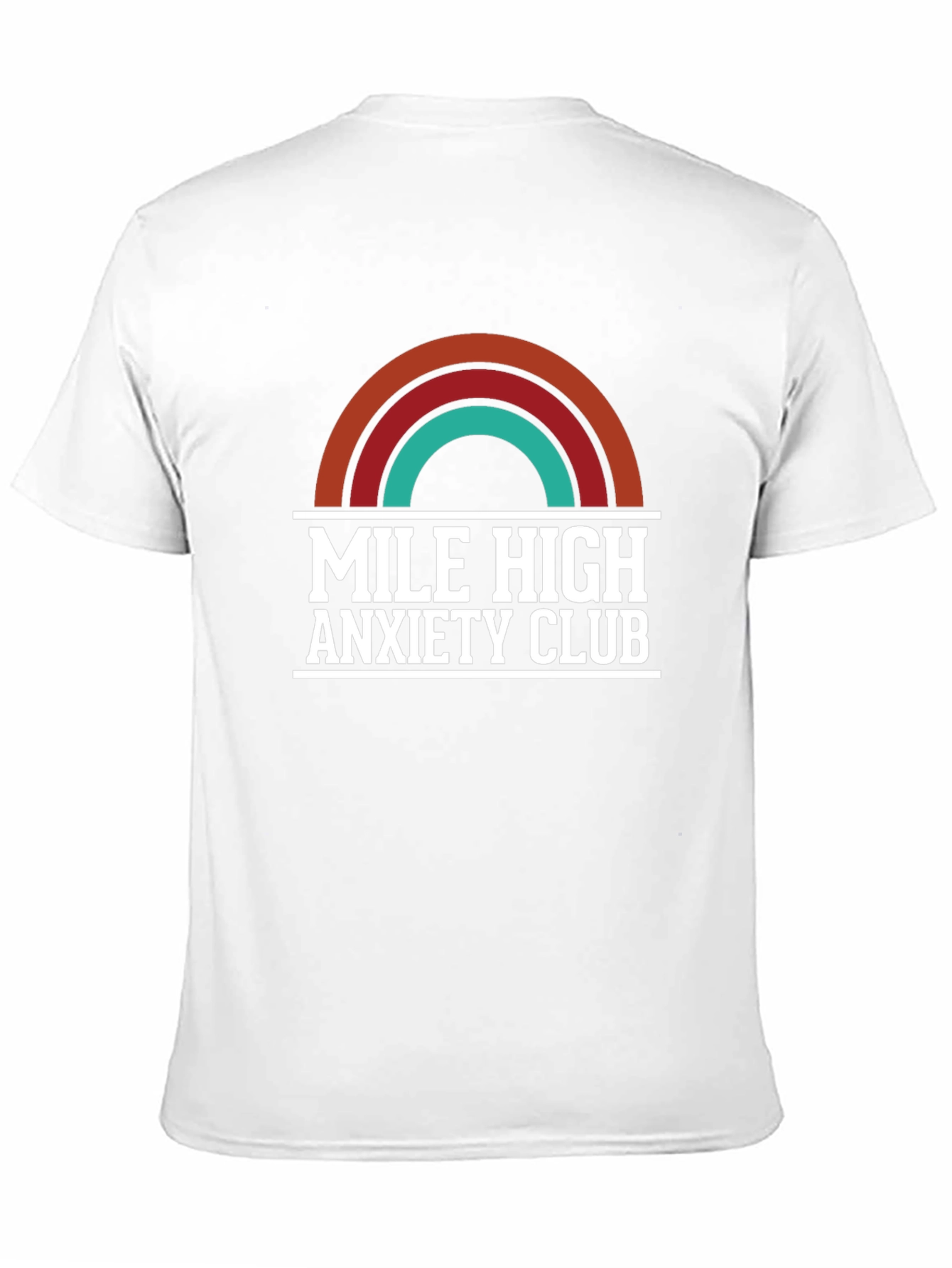 Mile High Anxiety Club T-Shirt Retro Design