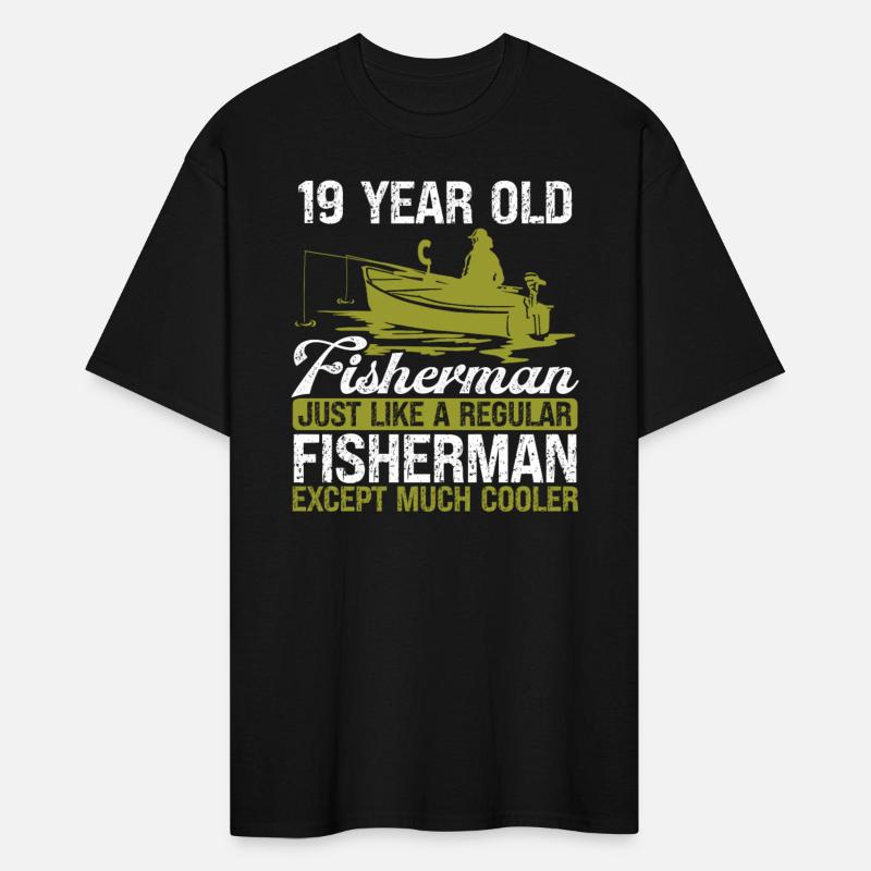 19 Year Old Fisherman Fishing Rod 19 Angler
