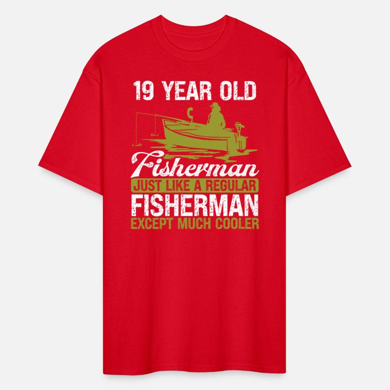 19 Year Old Fisherman Fishing Rod 19 Angler