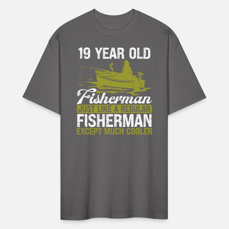 19 Year Old Fisherman Fishing Rod 19 Angler
