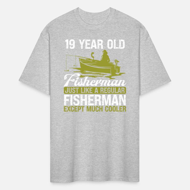19 Year Old Fisherman Fishing Rod 19 Angler