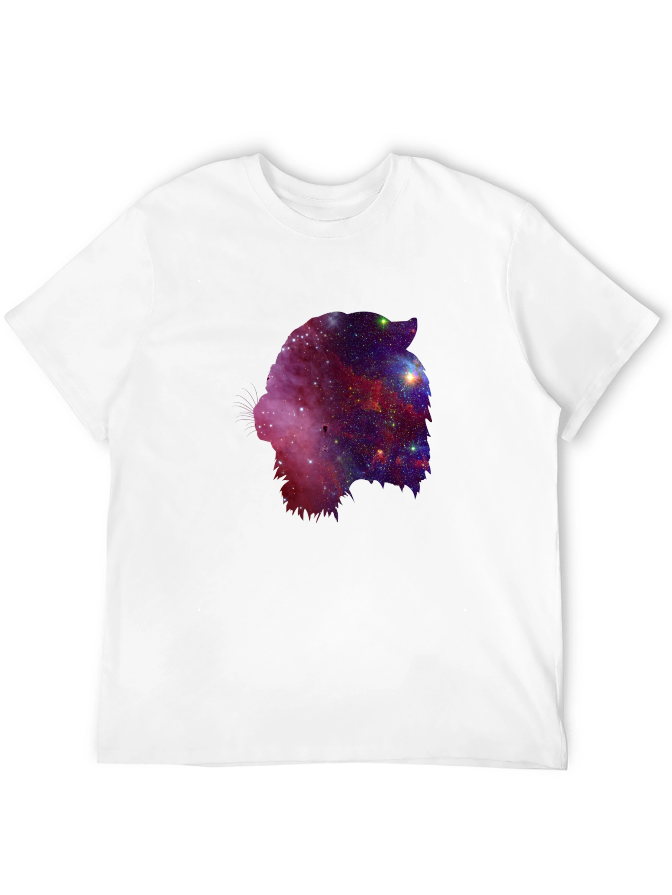 Nebula Lion Black T-Shirt