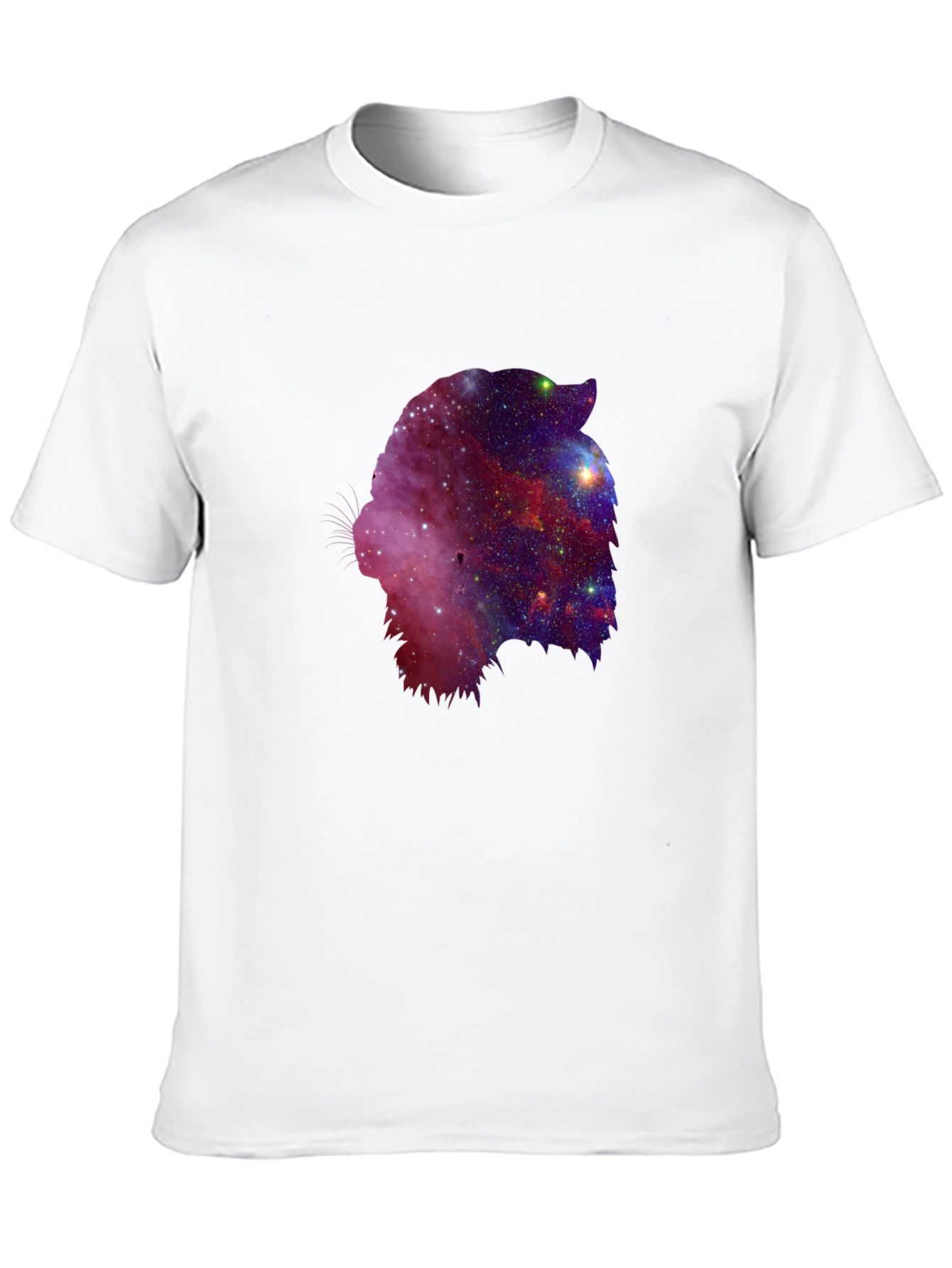 Nebula Lion Black T-Shirt