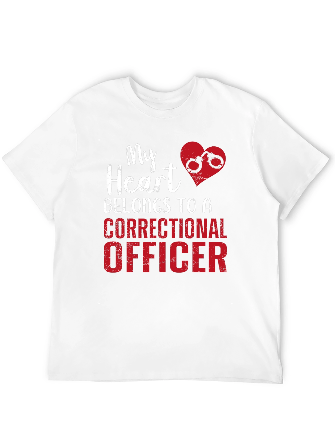 Correctional Officer Heart T-Shirt