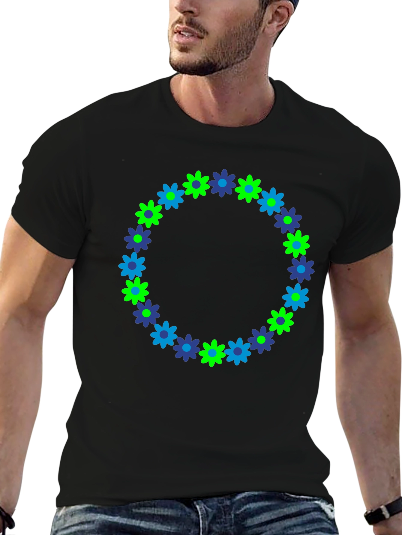Floral Wreath Graphic Tee