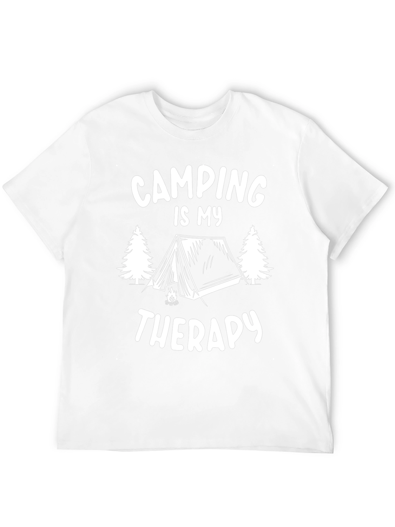 Camping Is My Therapy Graphic T-Shirt