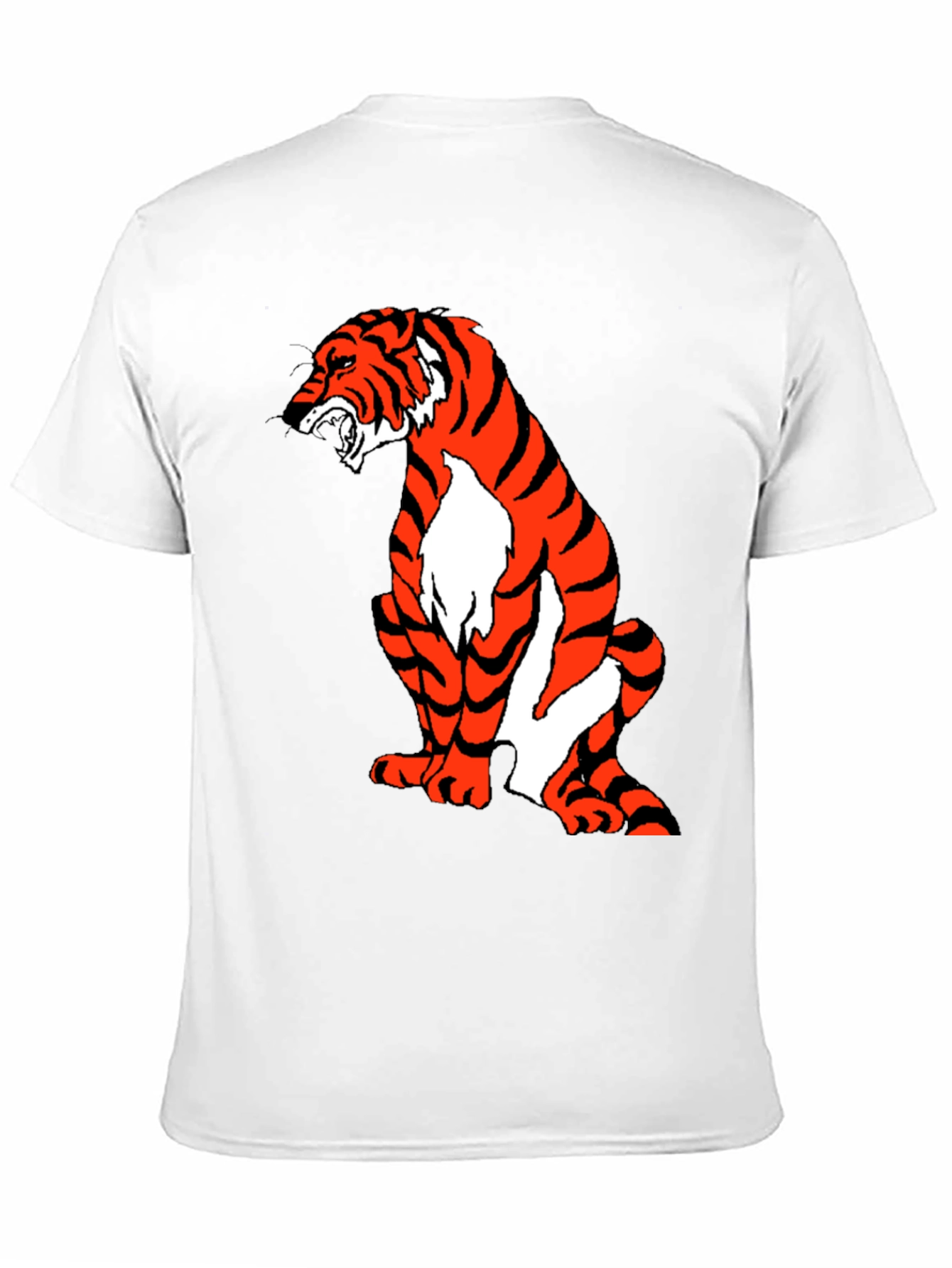 Tiger Graphic Black T-Shirt