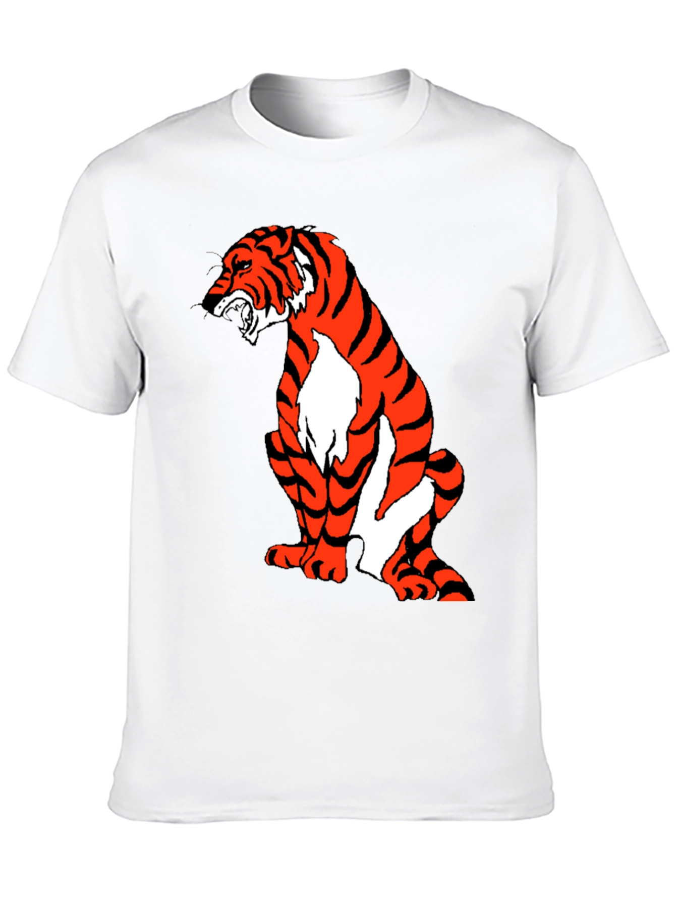 Tiger Graphic Black T-Shirt