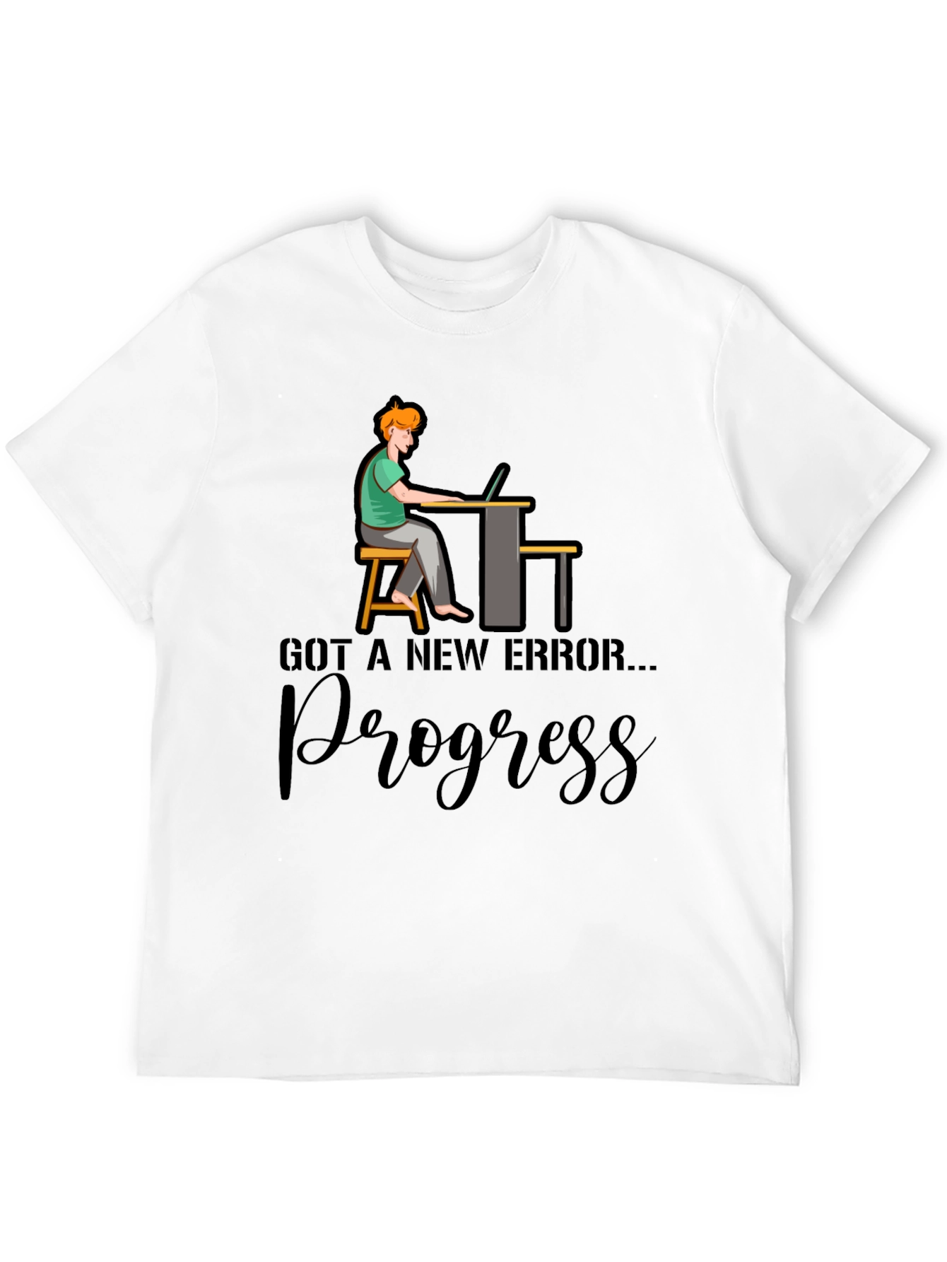 New Error Progress Graphic Tee